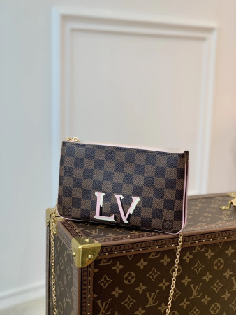 LV DOUBLE ZIP POCHETTE N60254