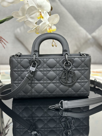 D*or lady d-joy bag medium gray 26 x 13.5 x 5 cm