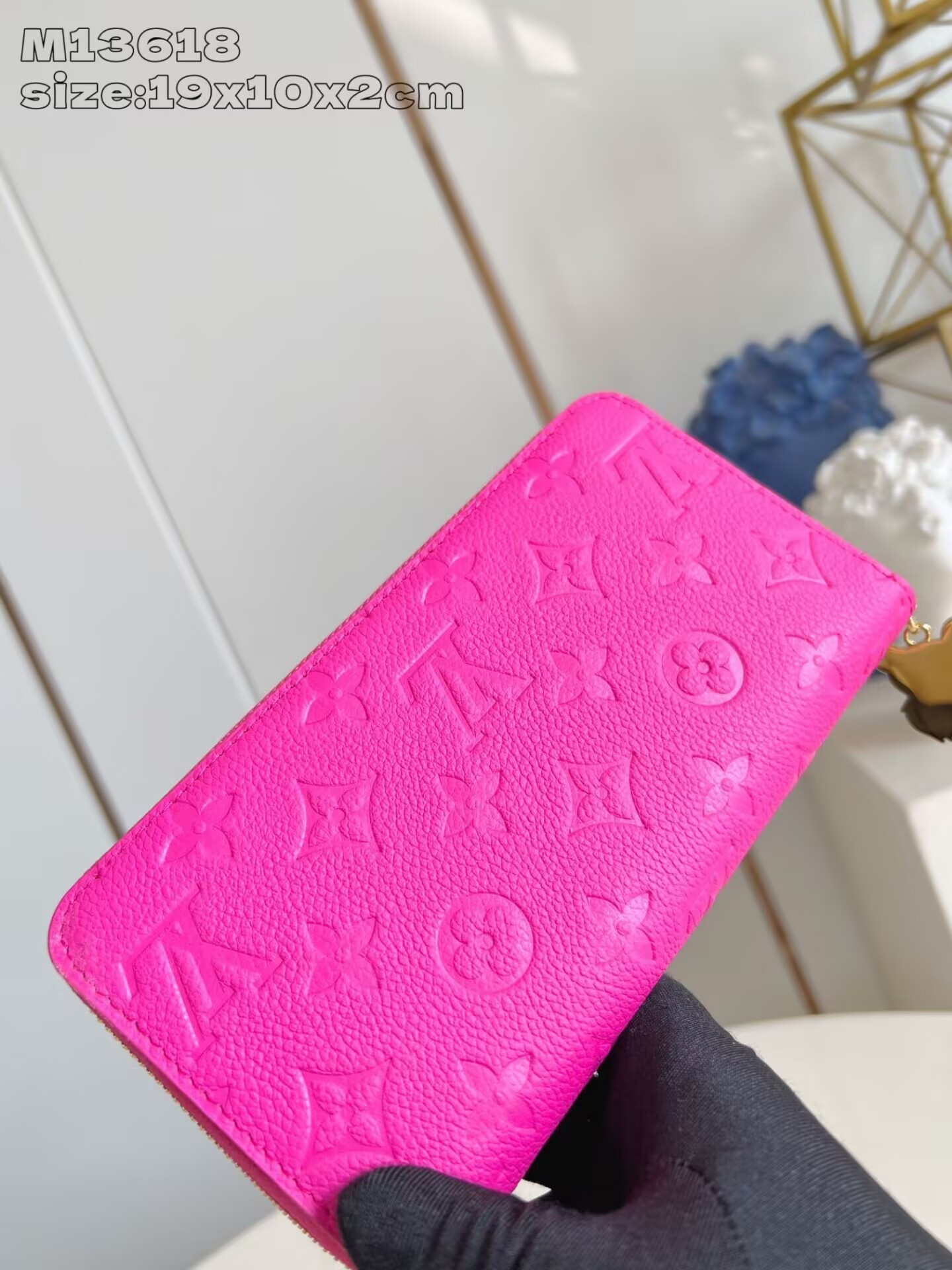LV x TM Zippy Wallet M13618 19x10x2cm