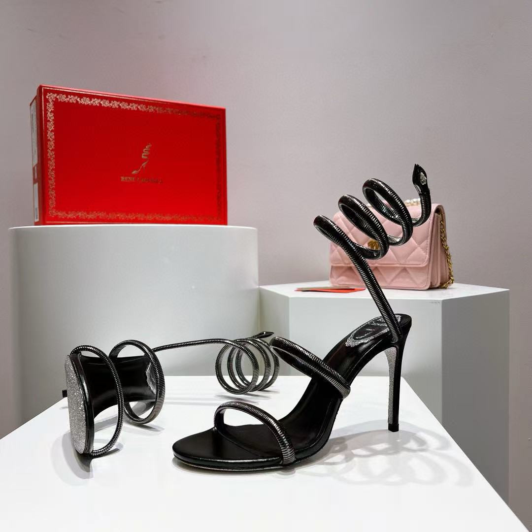 ua renÉ Ca0v1LLa cleo pumps sandals 95mm