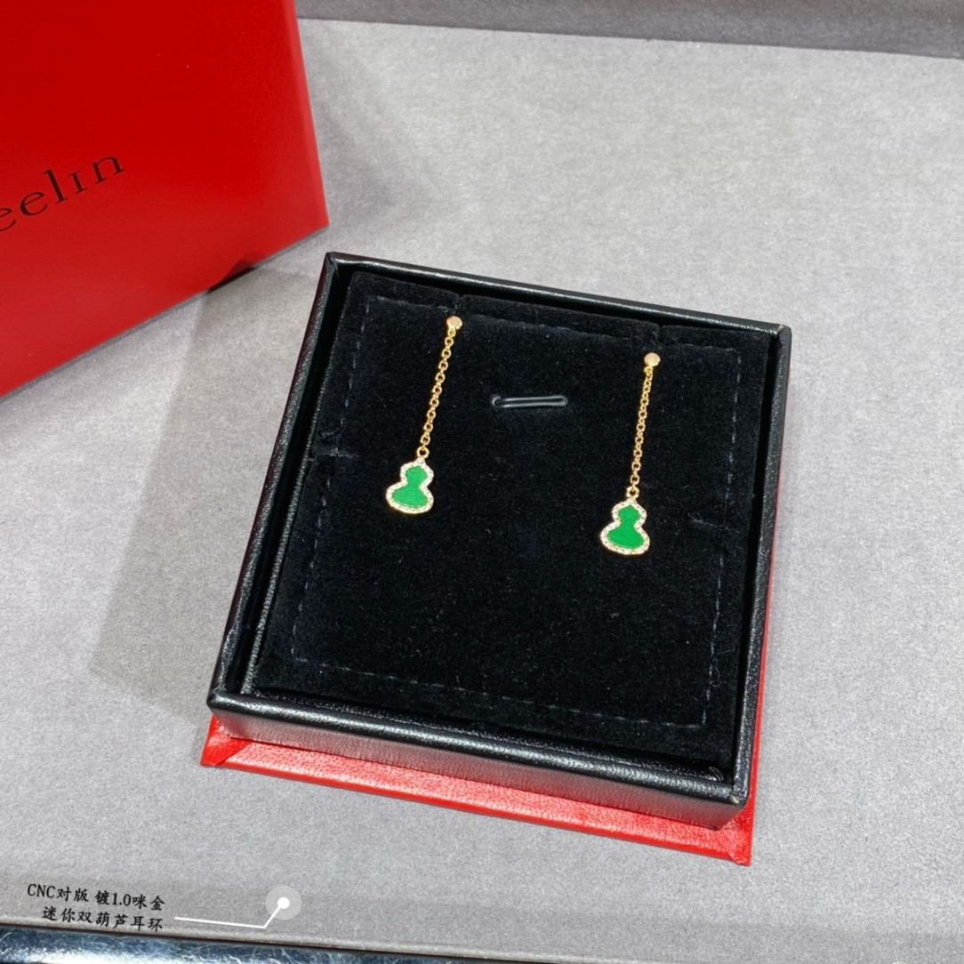 Qee1in mini gourd earrings
