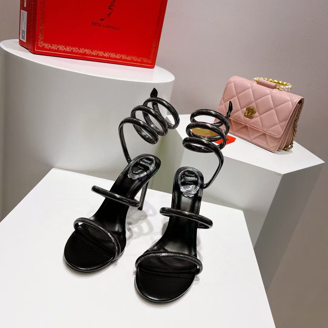 ua renÉ Ca0v1LLa cleo pumps sandals 95mm