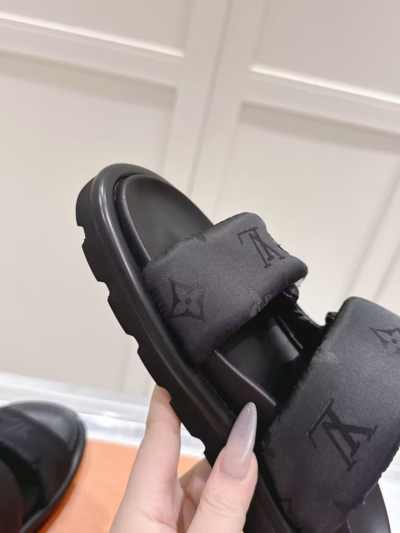 UA LV Pool Pillow Mules