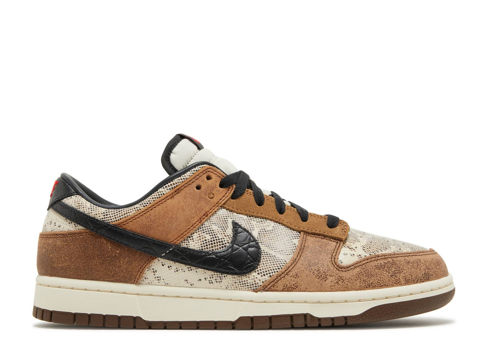 nike dunk low preM1vm co.jp brown snakeskin