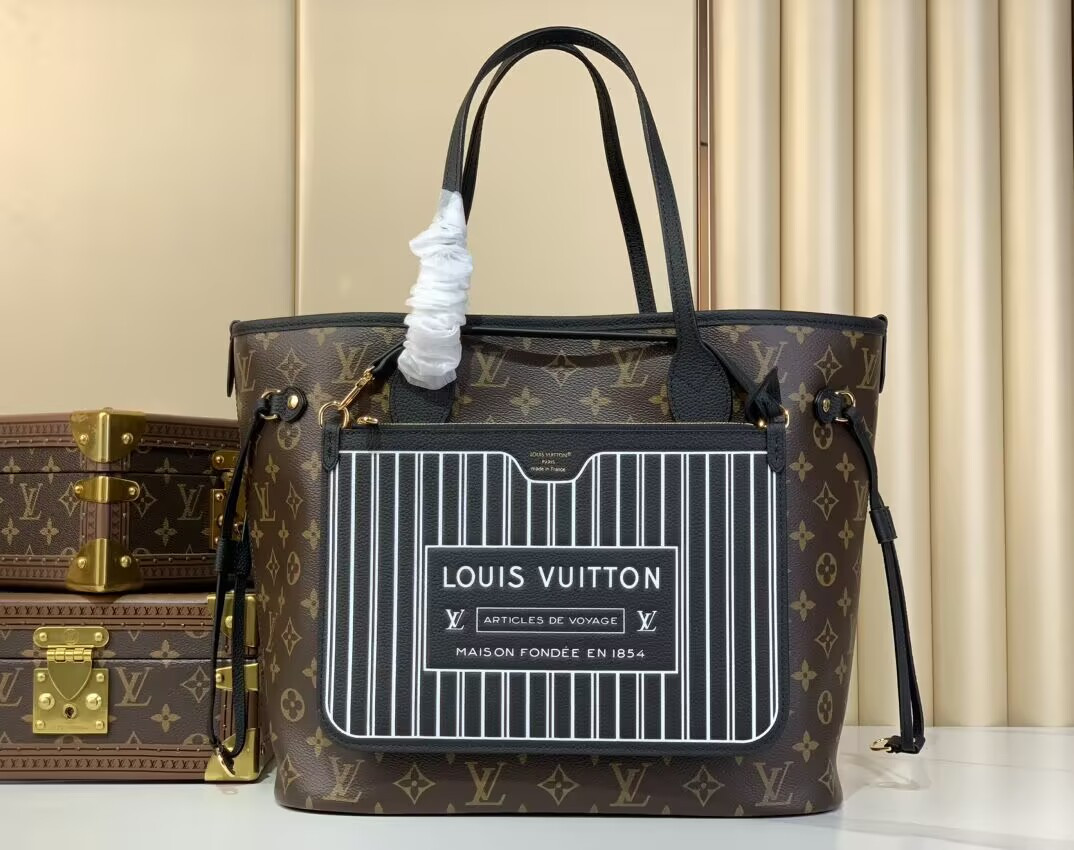 LV Neverfull MM Inside Out M11946 31x28x14cm Without Box