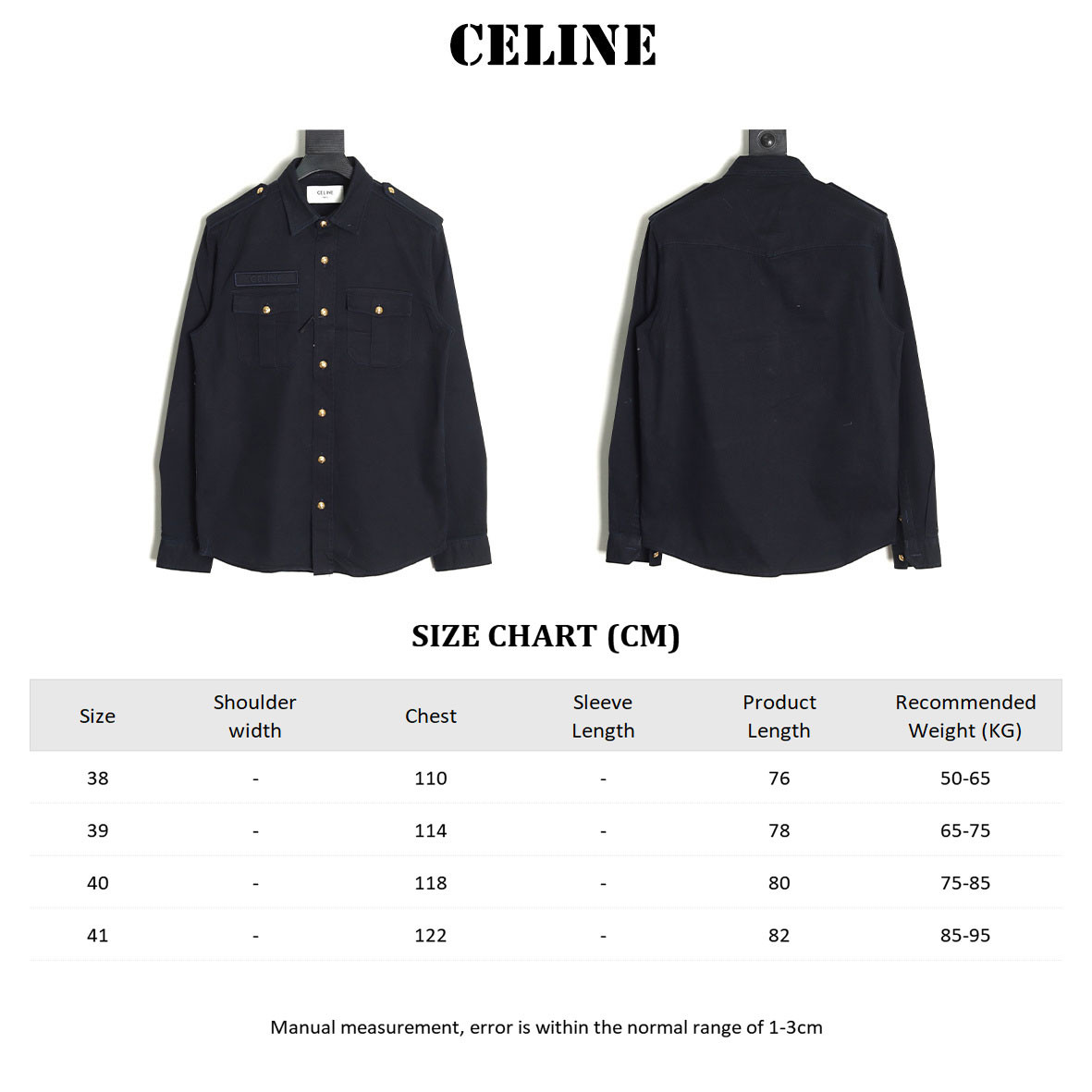 Ce**e shirts coats