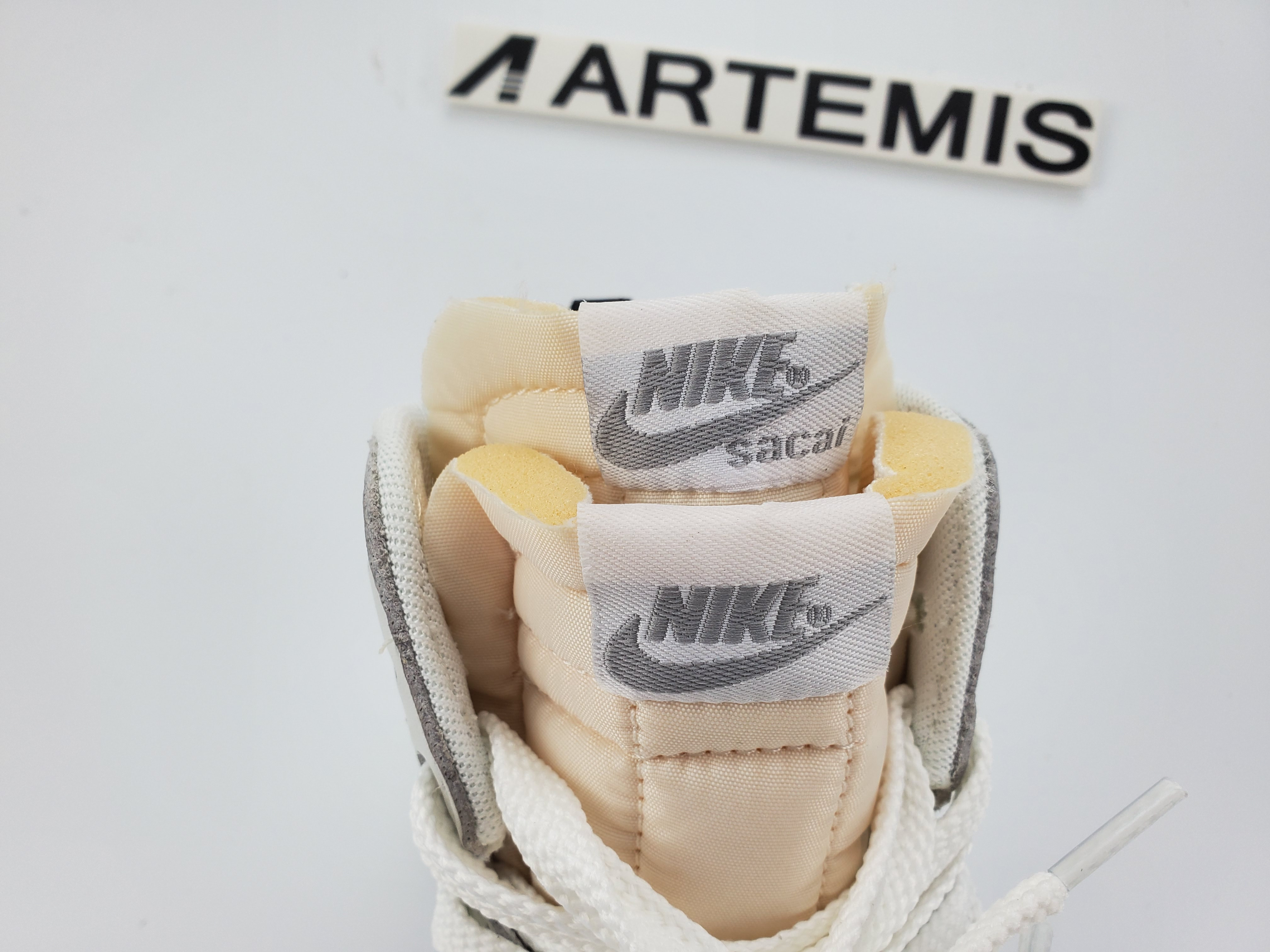 Nike Blazer High Sacai White Grey