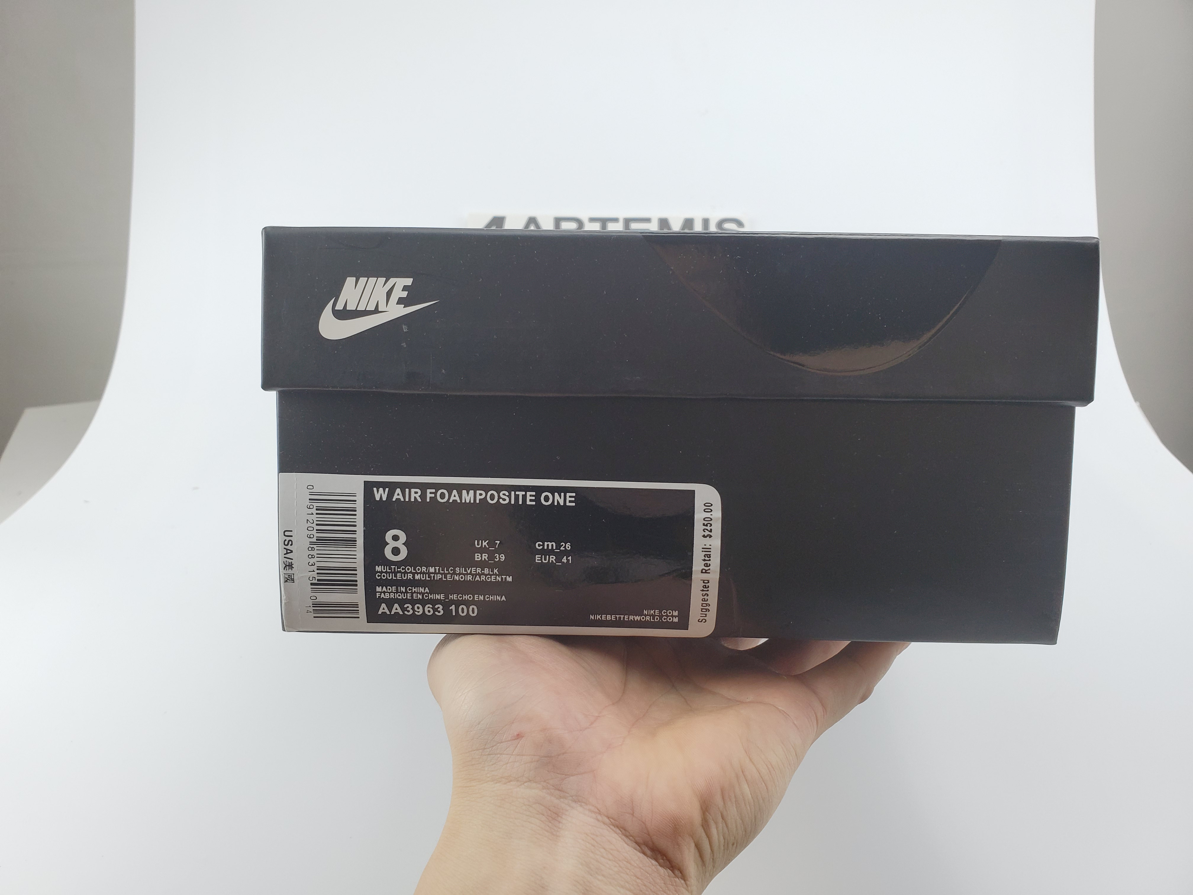 air foamposite one Ch*0me white