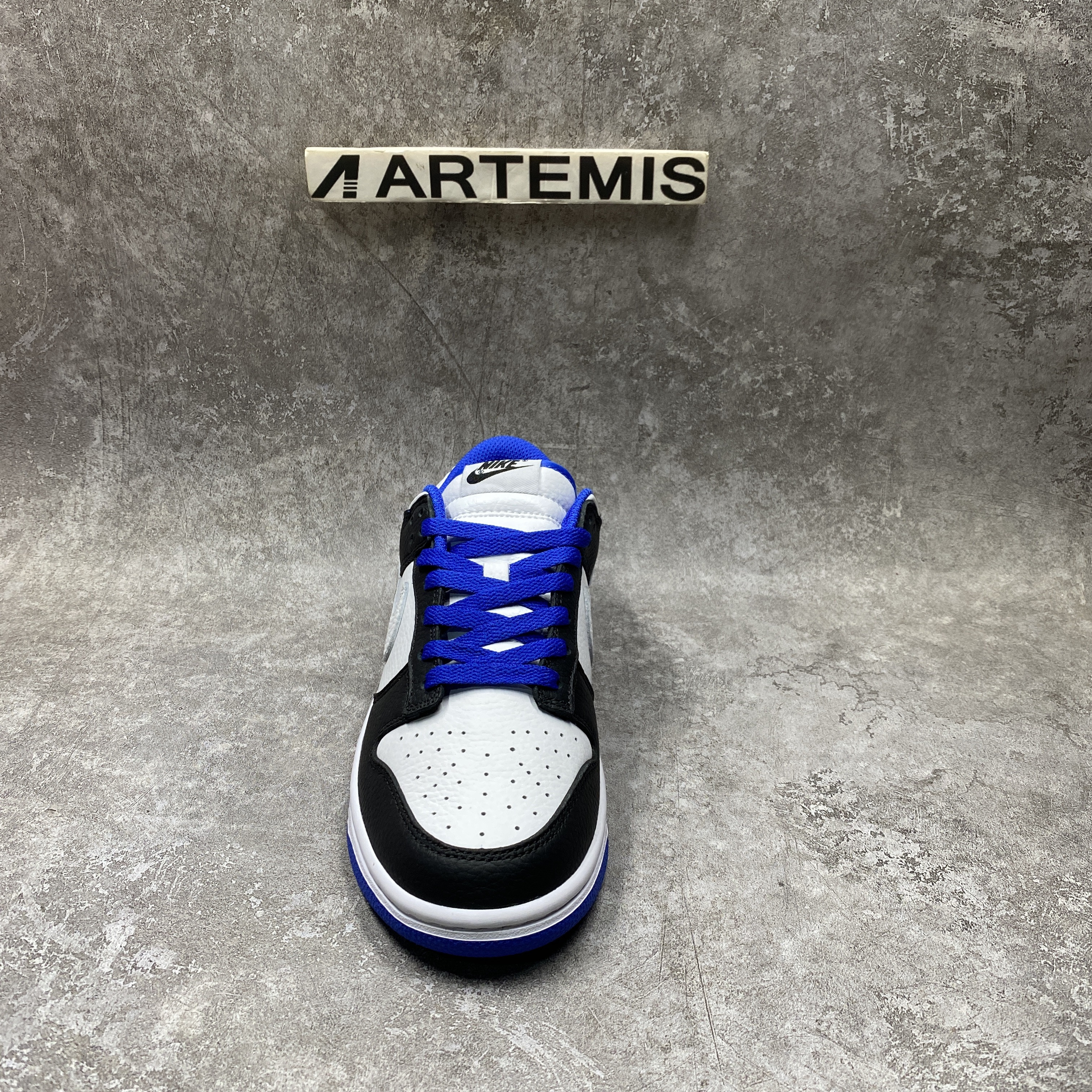 Nike Dunk Low White Black Royal