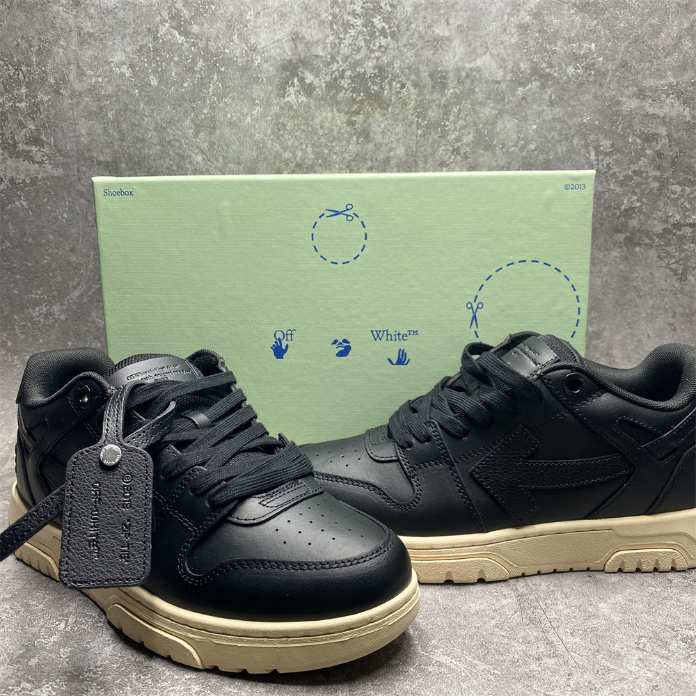 Off White Out Of Office Black Beige