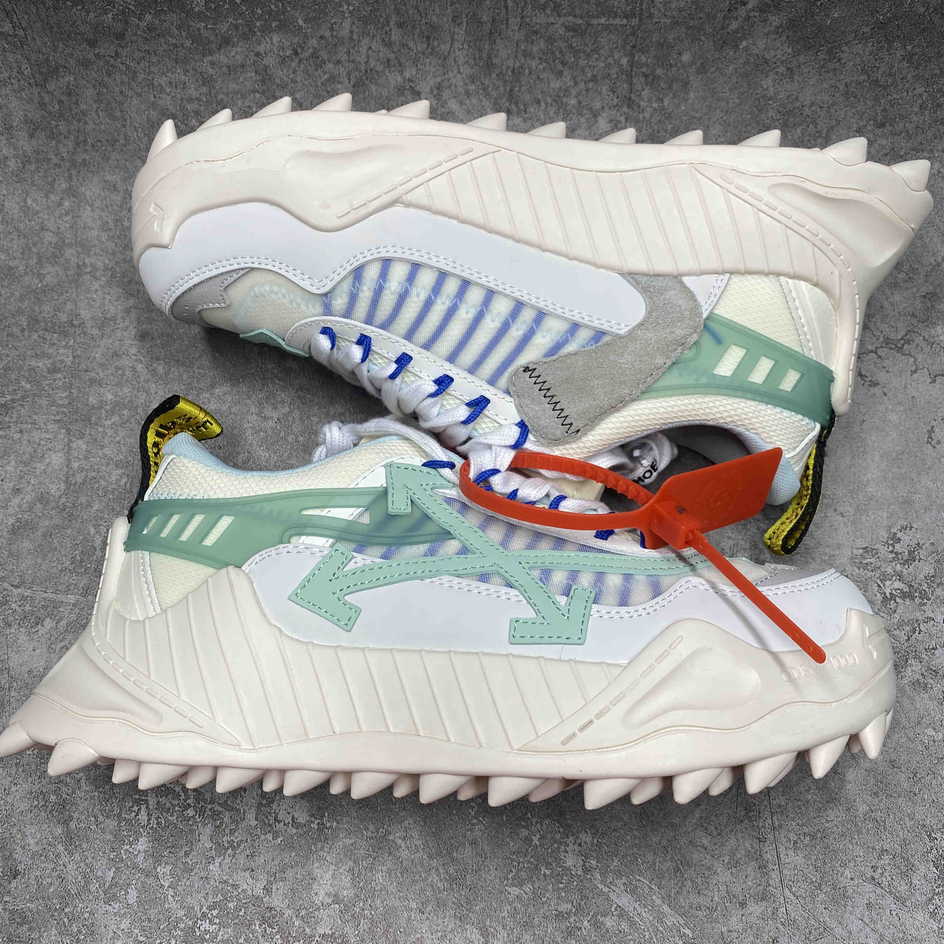 UA Off-White Odsy-1000 White Pale Blue