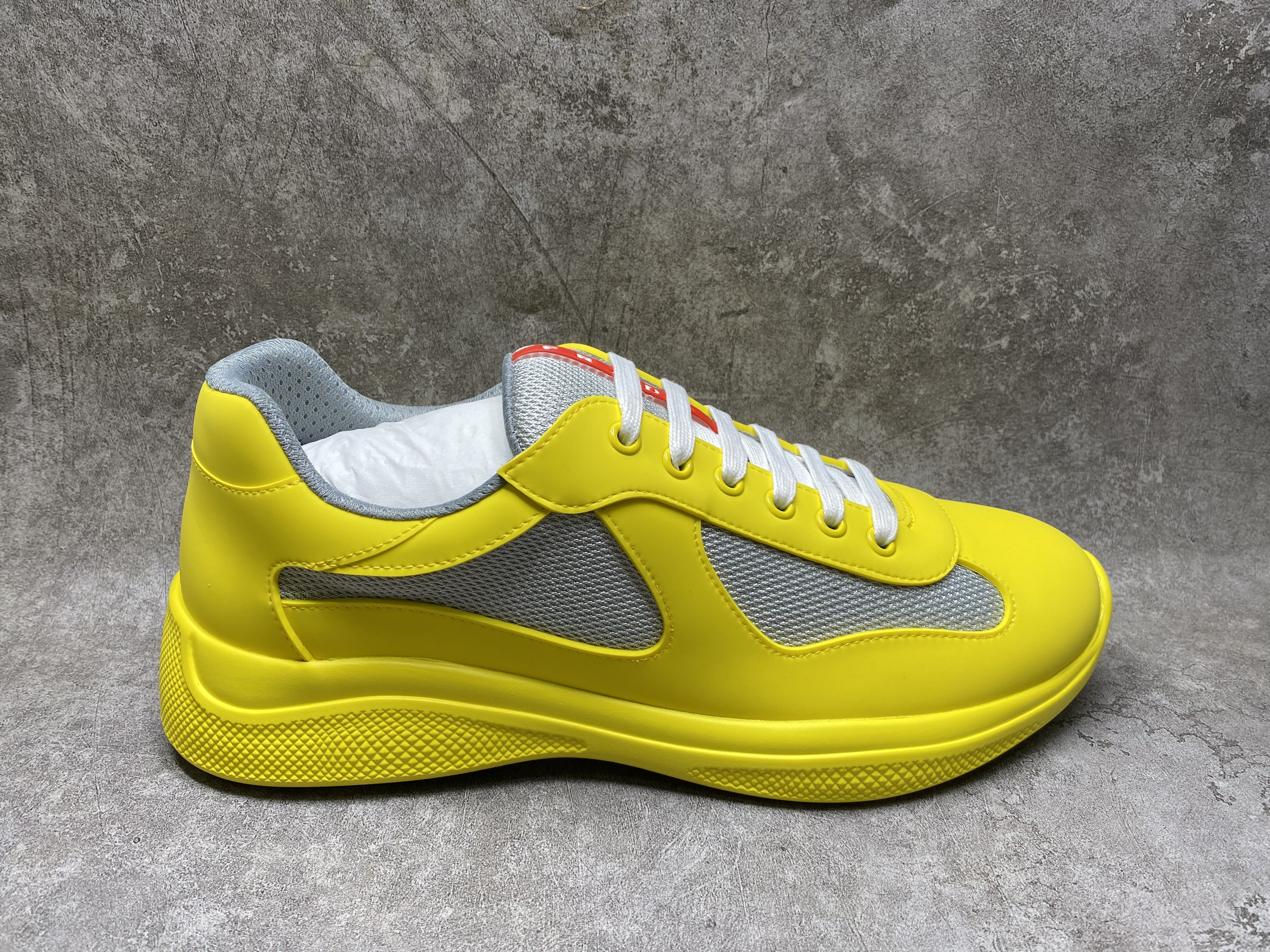 ua Pra*a america's cup soft rubber and bike fabric sneakers