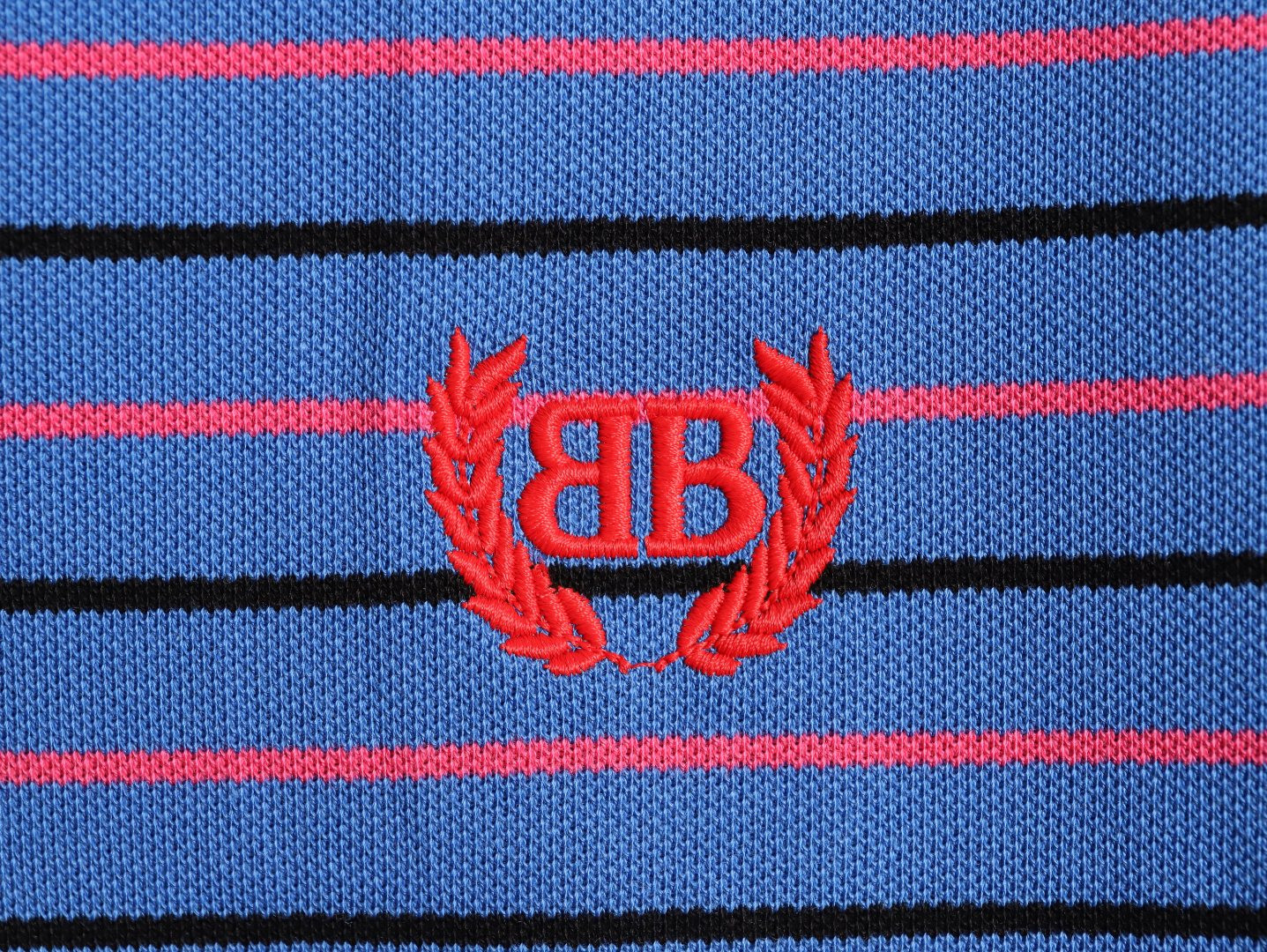 Ba*len*cia*ga short-sleeved polo shirt