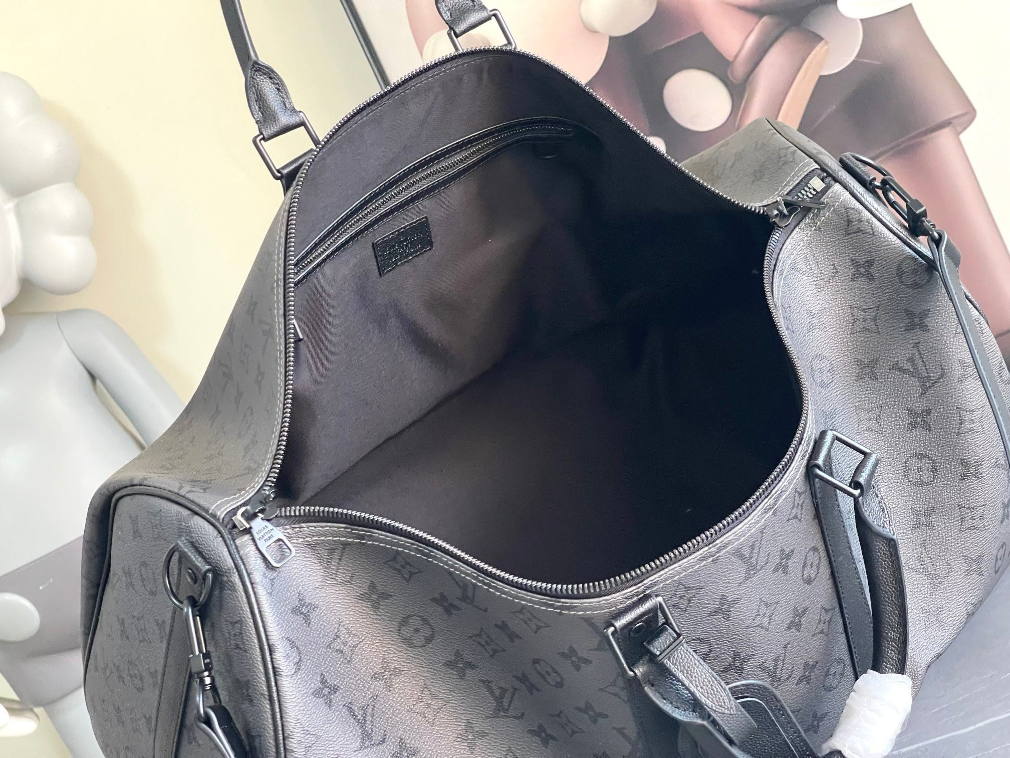 LV Keepall Bandoulière 55 M28405 55x27x20cm