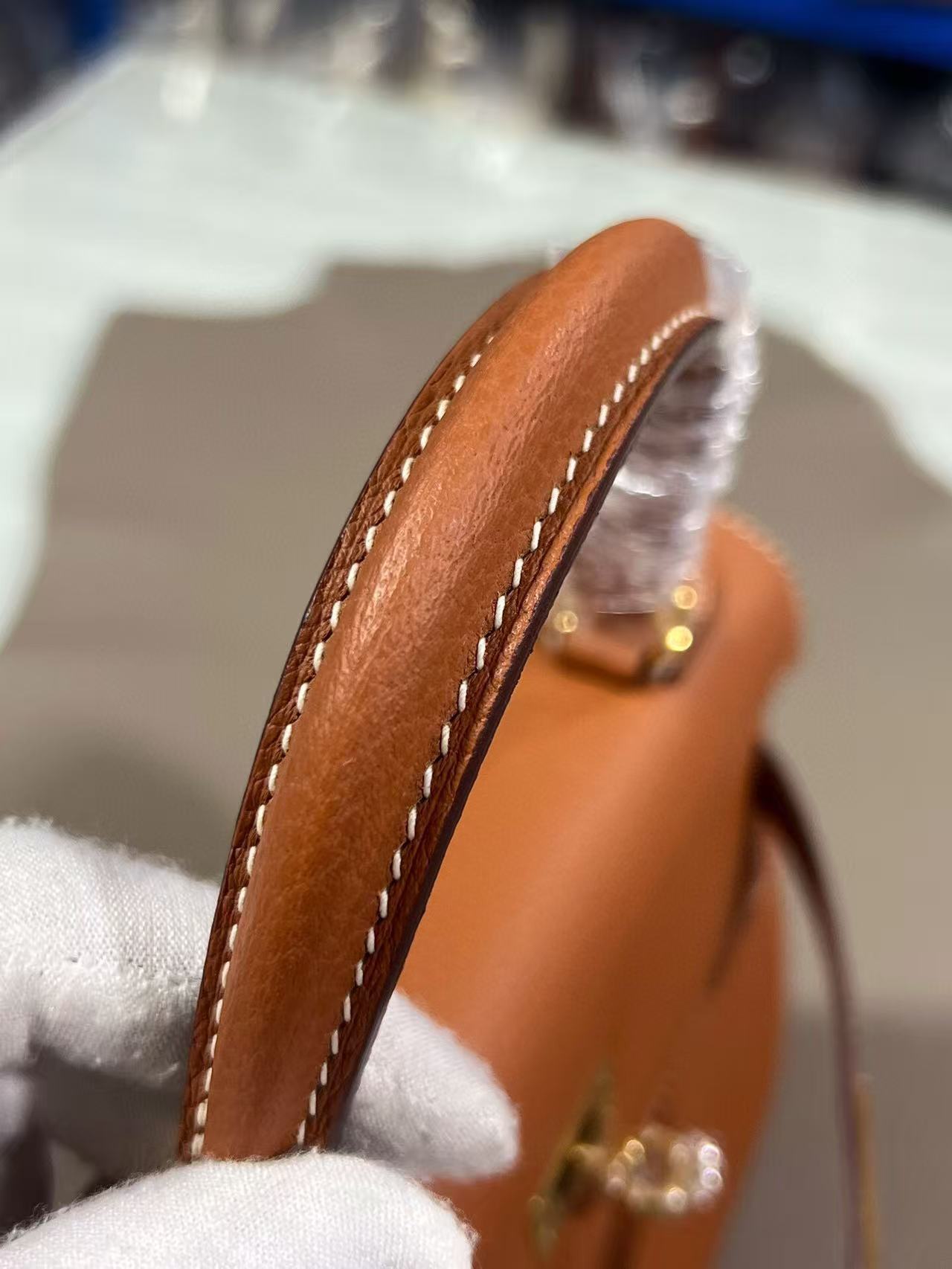 H**mes togo kelly gold-tone hardware 25