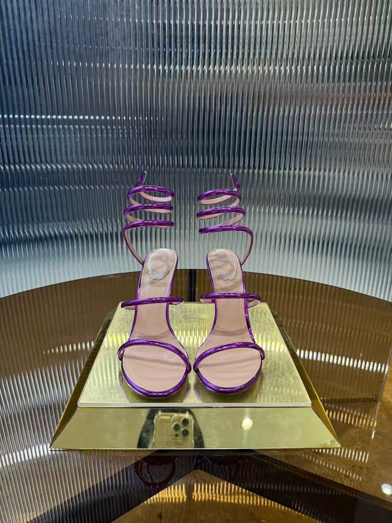 ua renÉ Ca0v1LLa cleo pumps sandals 95mm