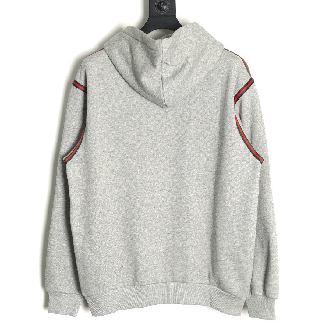 G*u*i guc fleece-lined hoodies suit