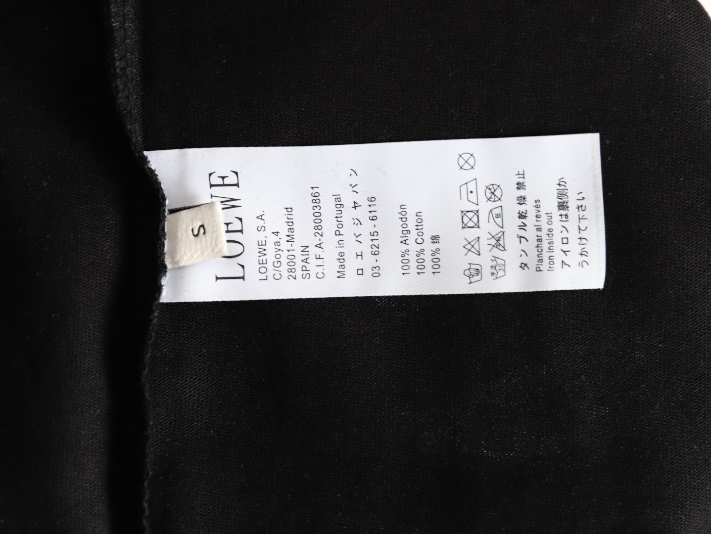 L0ew* 25ss short-sleeved t-shirt