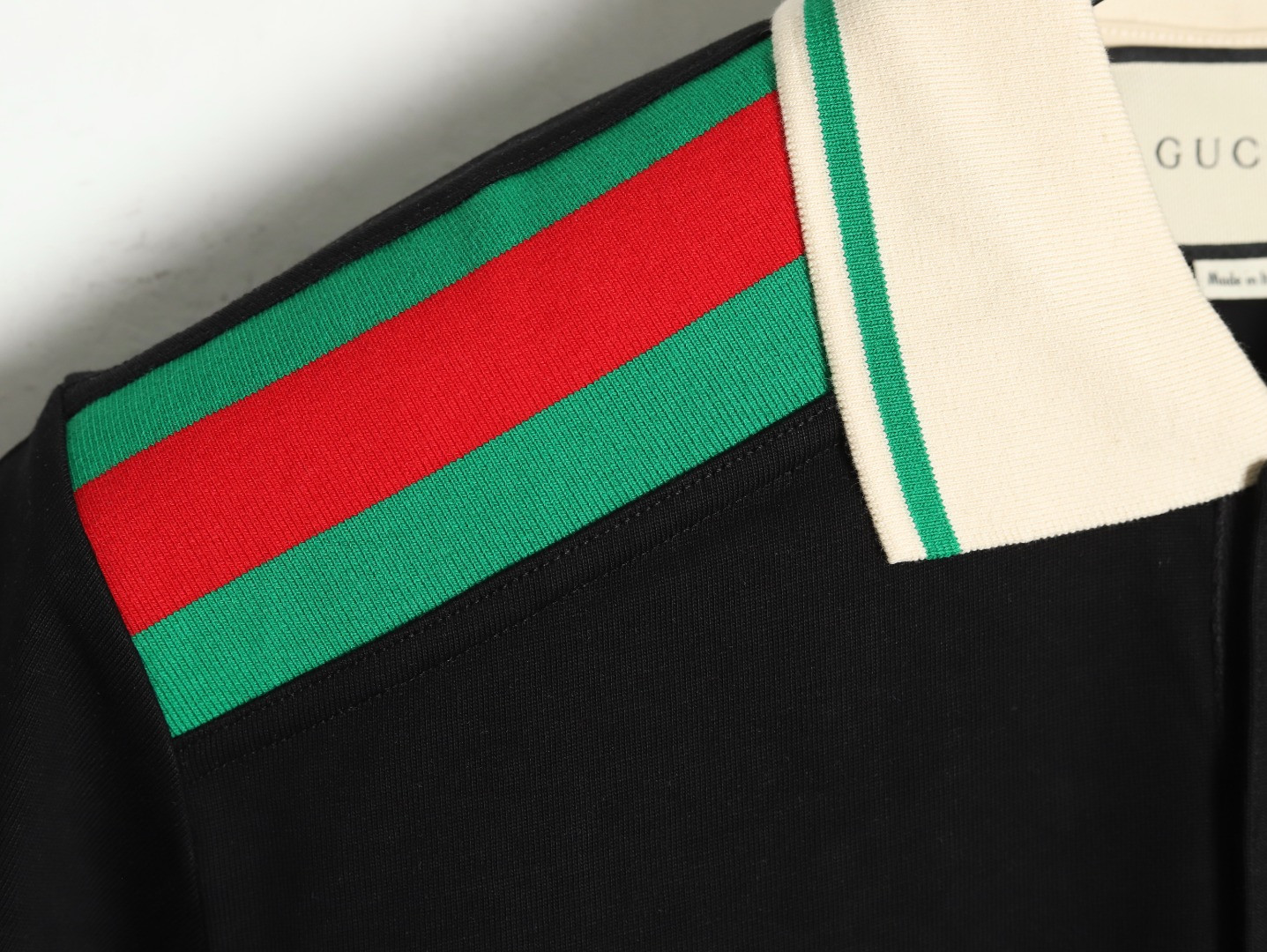 G*u*i 24ss short-sleeved polo shirt
