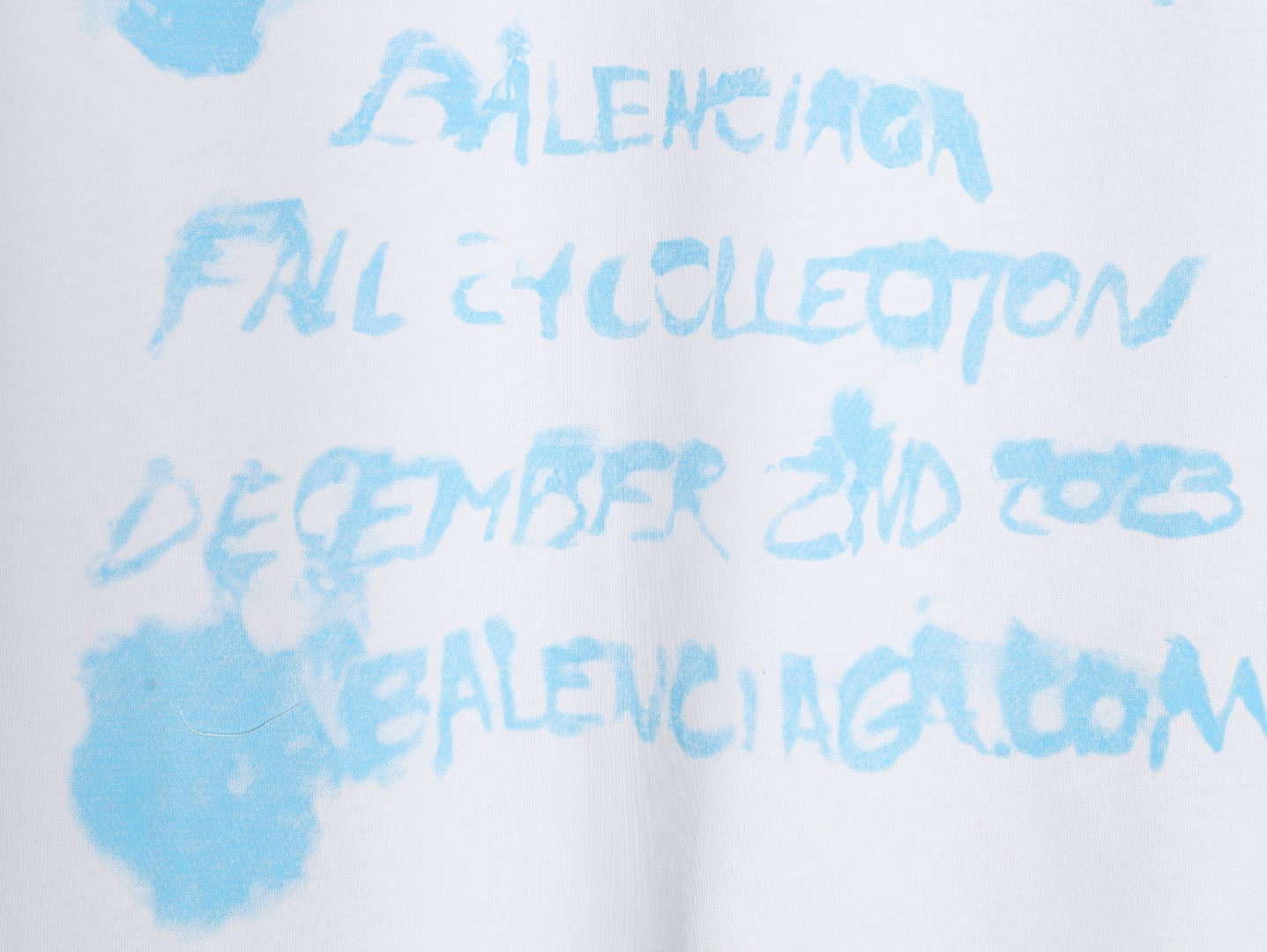 Ba*len*cia*ga short-sleeved t-shirt
