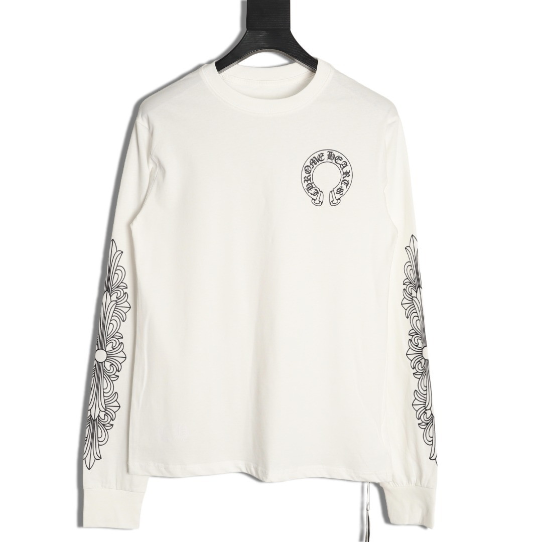 Ch**me He**ts 25fw long-sleeved t-shirt