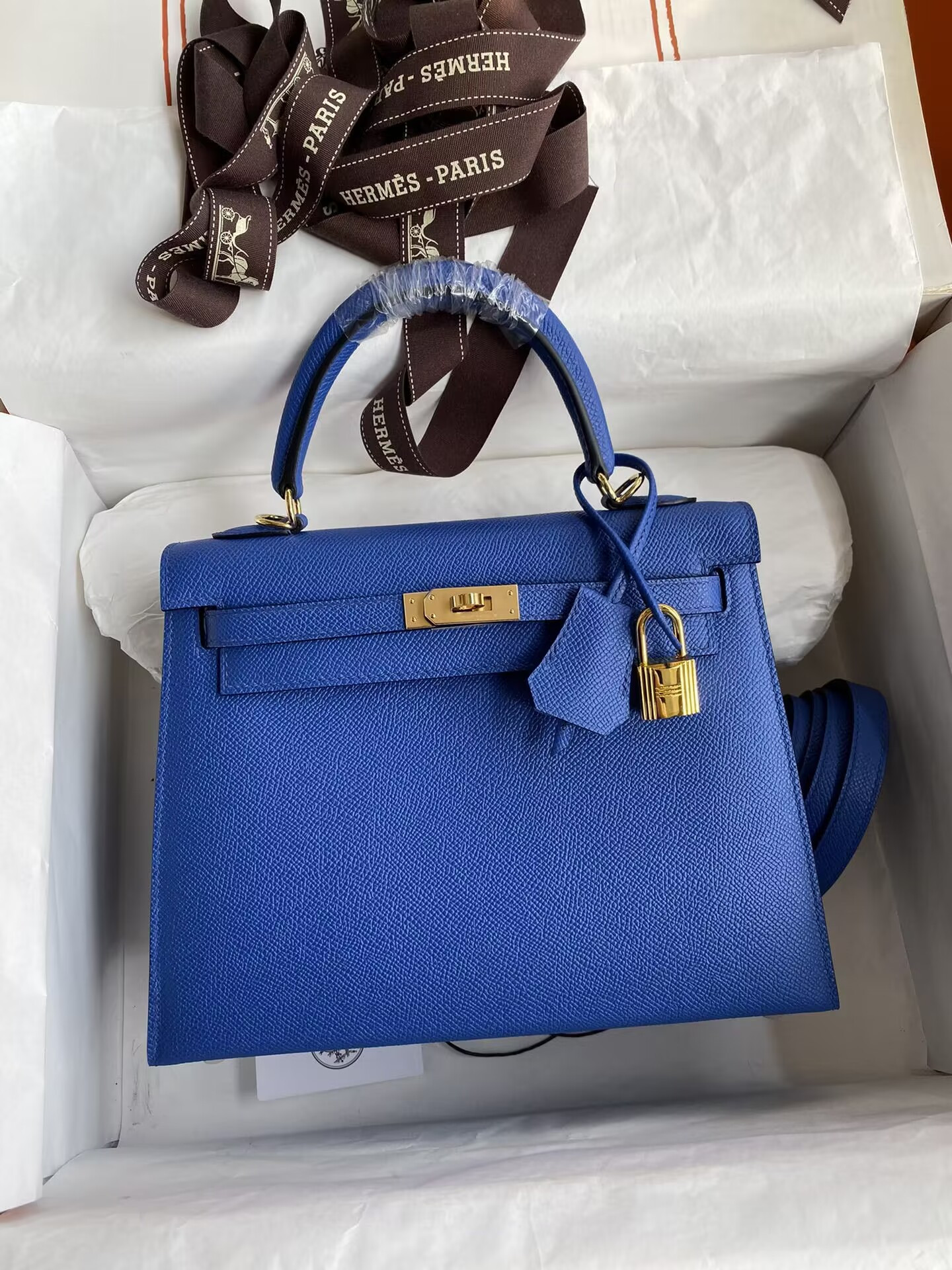 H**mes kelly gold-tone hardware 25 28