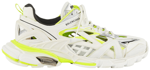Balenciga Track Trainer White Fluo Yellow