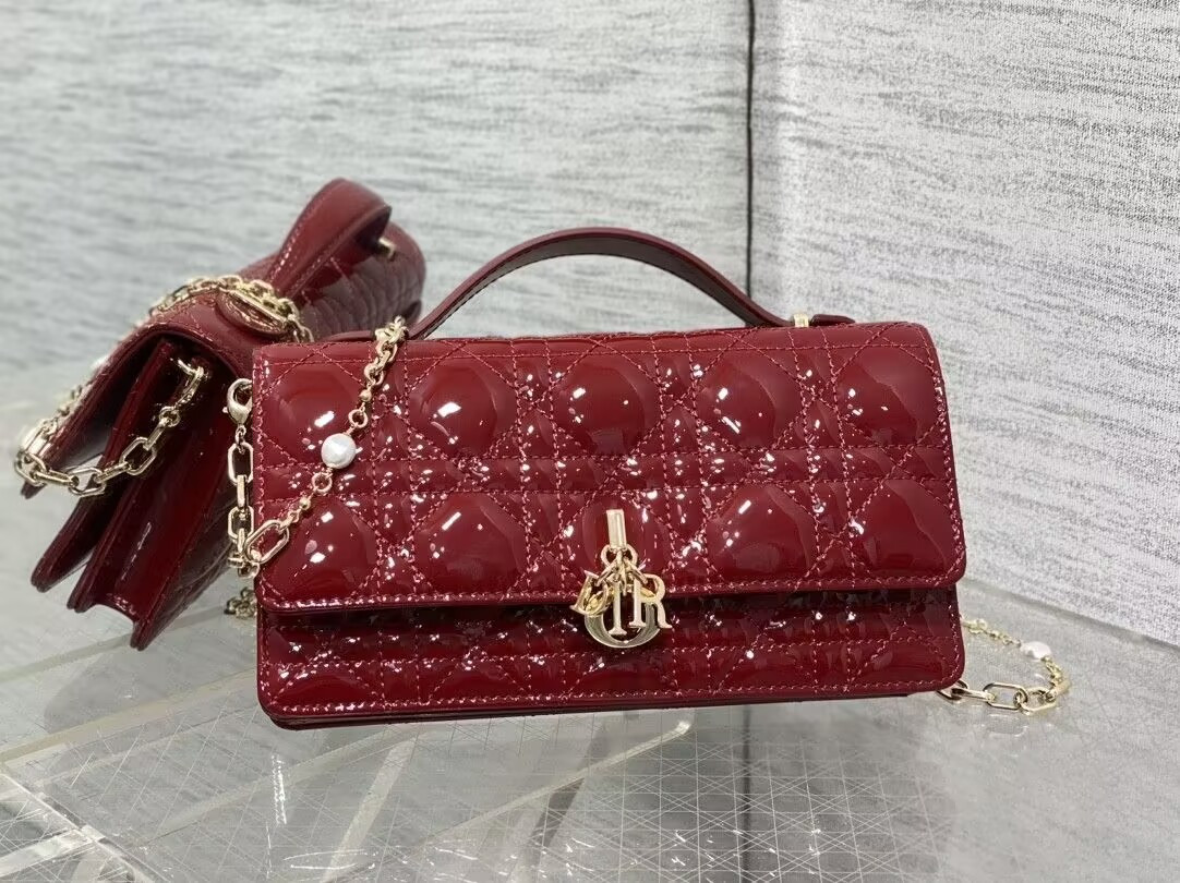 miss D*or mini handbag 21x11.5x4.5cm