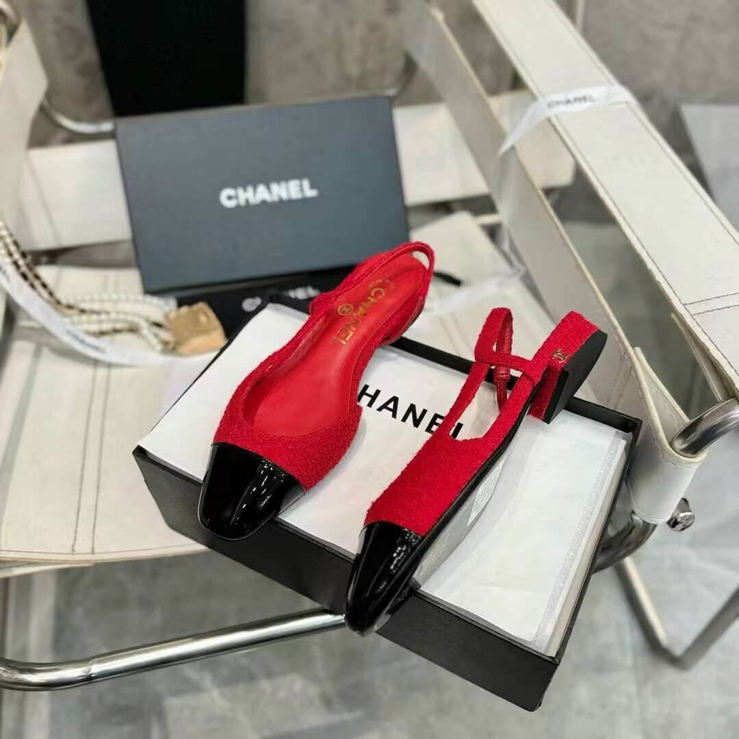 ua Ch*el slingbacks