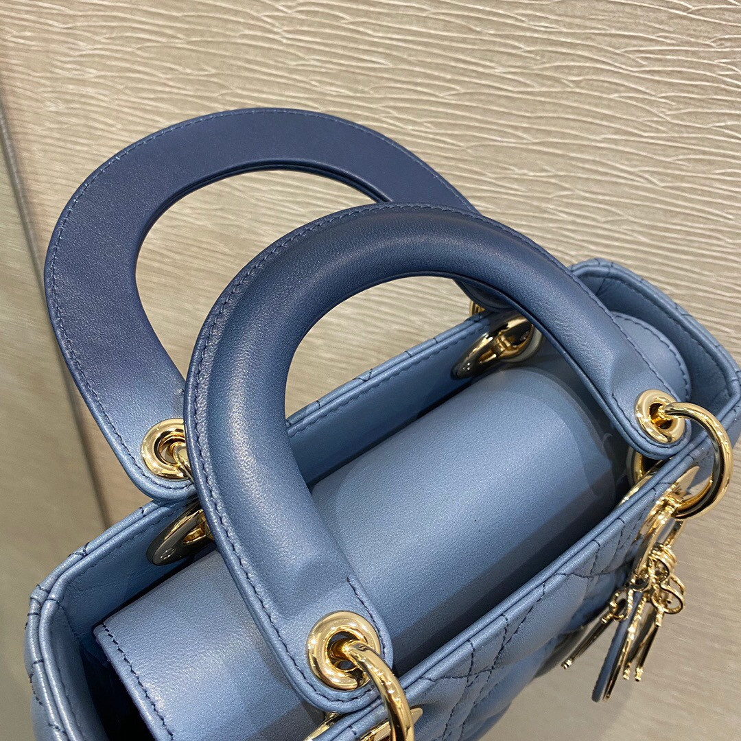 small lady D*or bag 8 x 6.5 x 3 inches