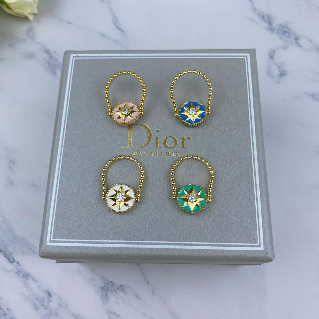 D*or eight-pointed star ring(no refund or exchange)