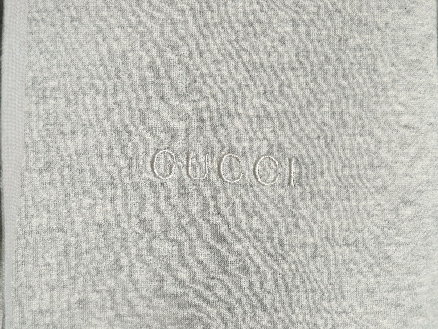 G*u*i guc fleece-lined hoodies suit