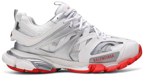Balenciga Track Sneaker White Red