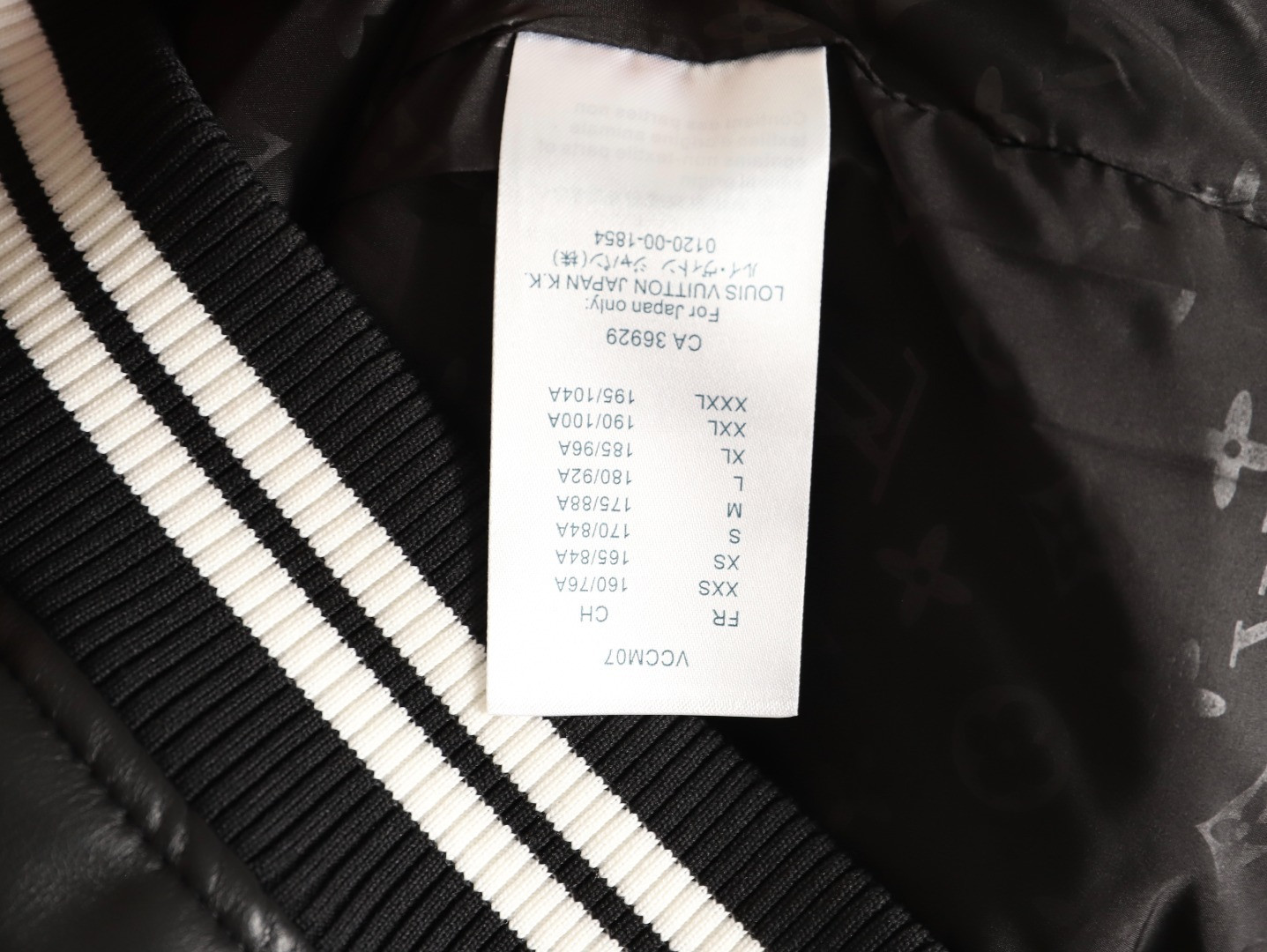 l0*is V*t0n lv 25ss leather jacket