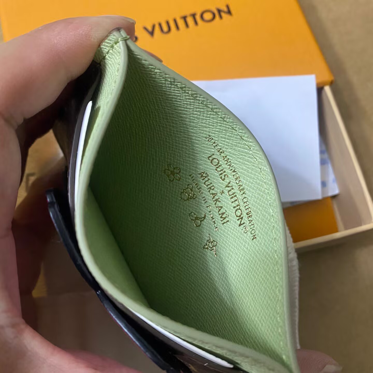 LV × TM Card Case Porto Carte Sample M13429 11 x 7 x 0.5 cm