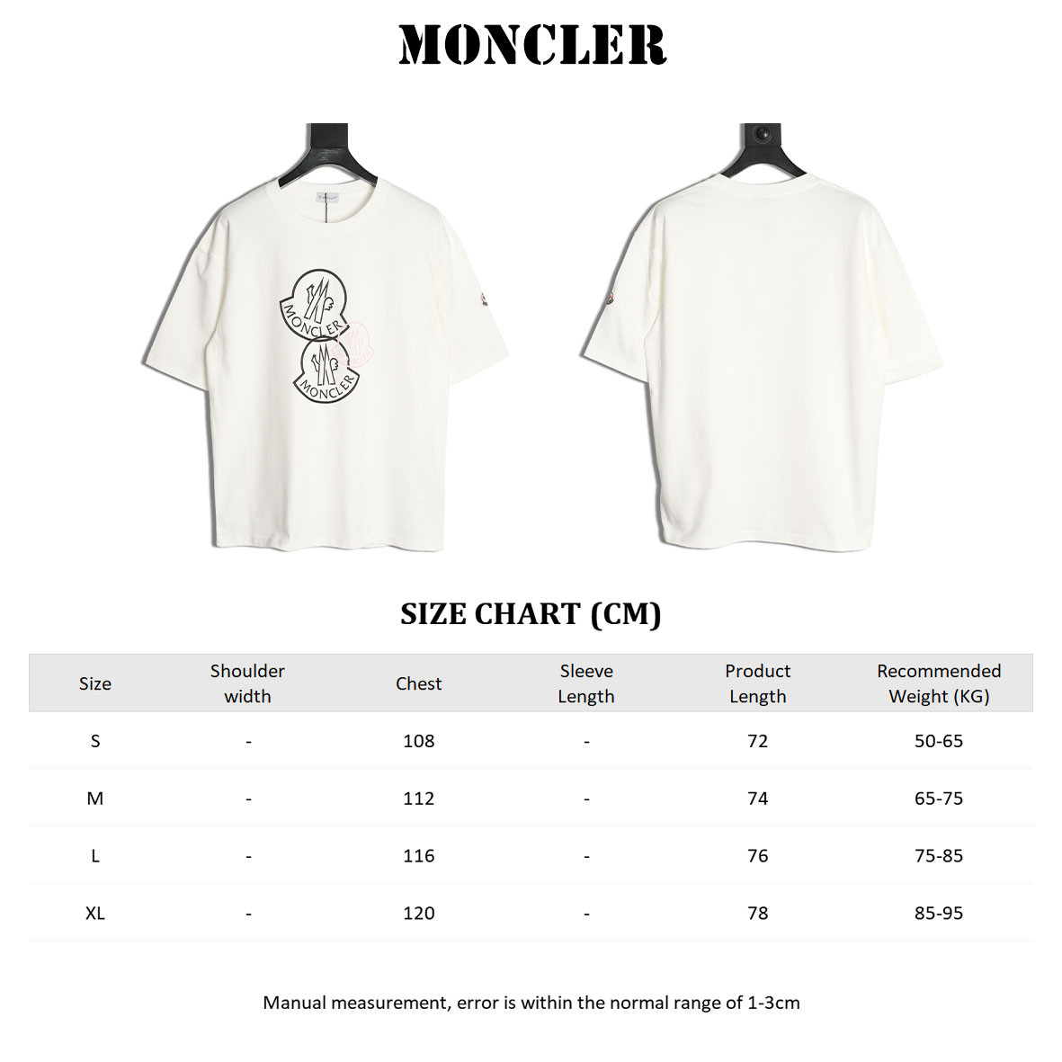 M0nc1er short-sleeved t-shirt