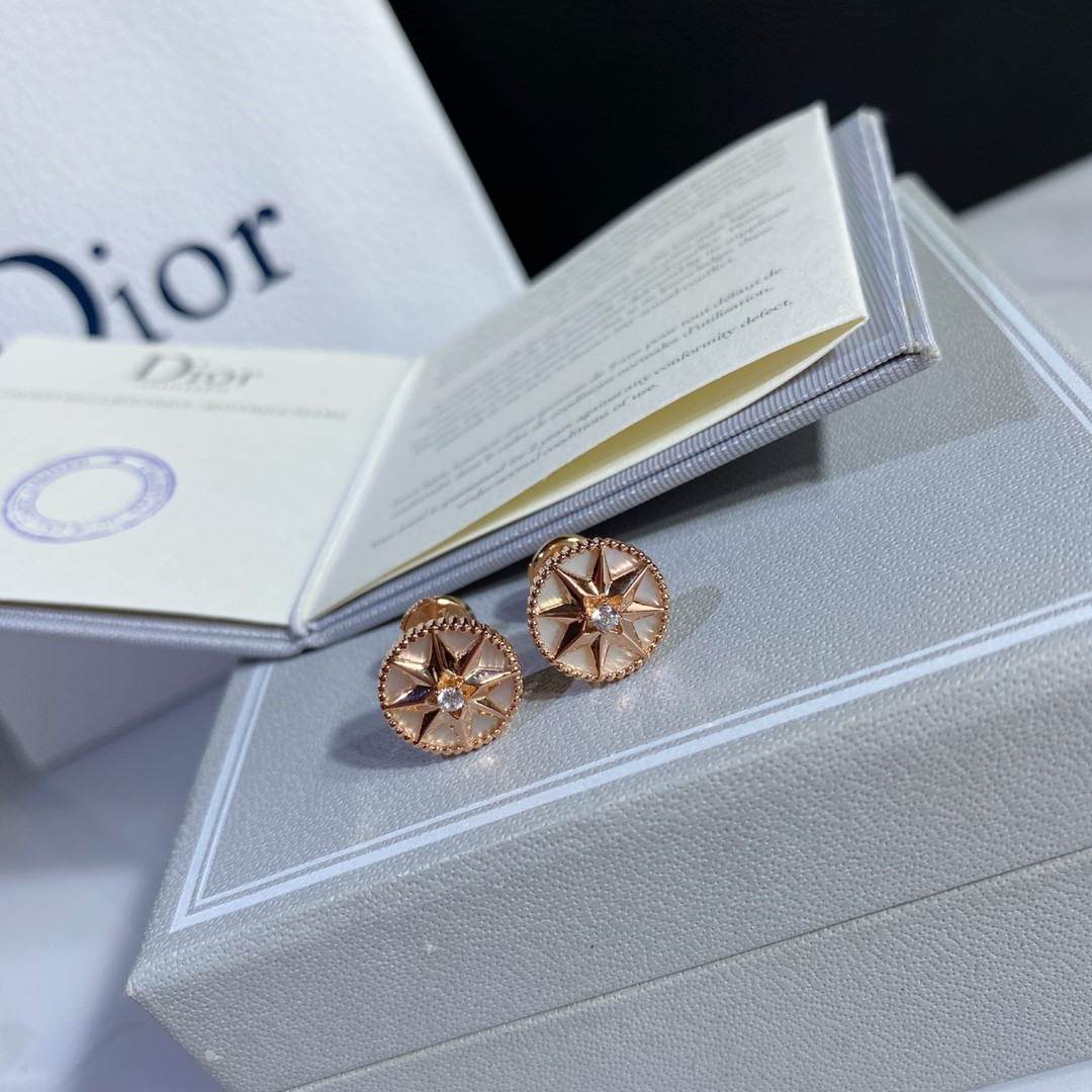 D*or compass stud earrings