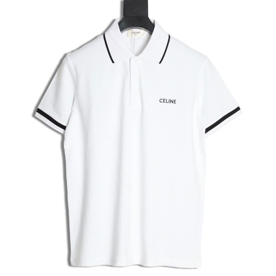 Ce**e short-sleeved polo shirt