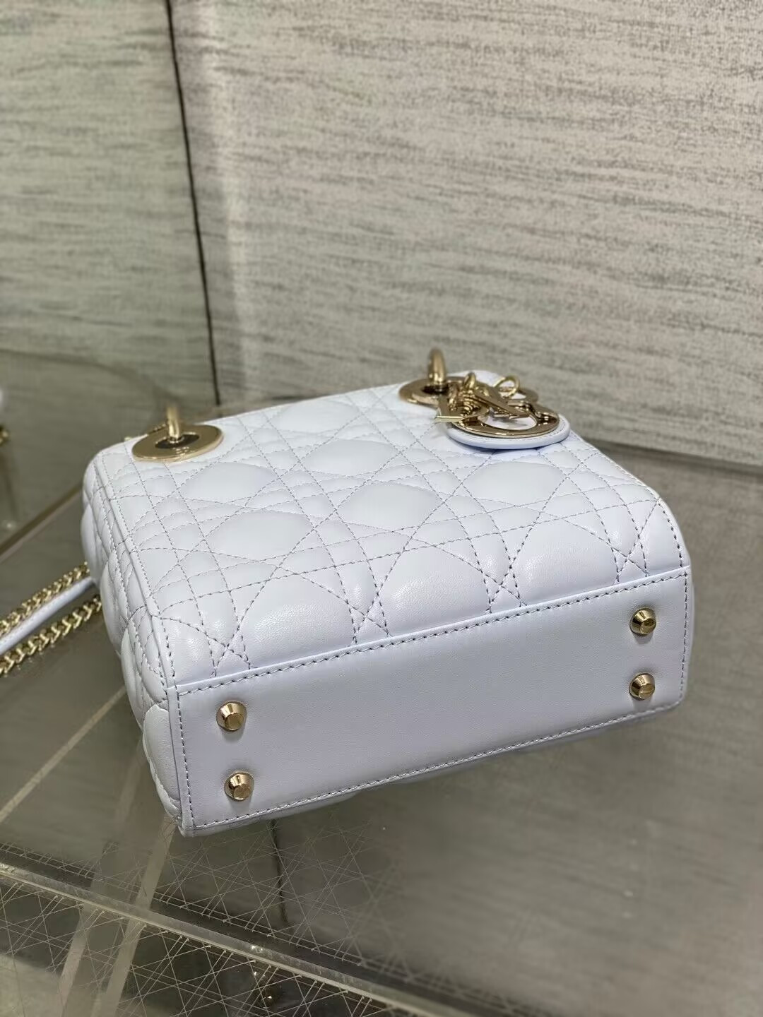 mini lady D*or bag 17 x 15 x 7 cm
