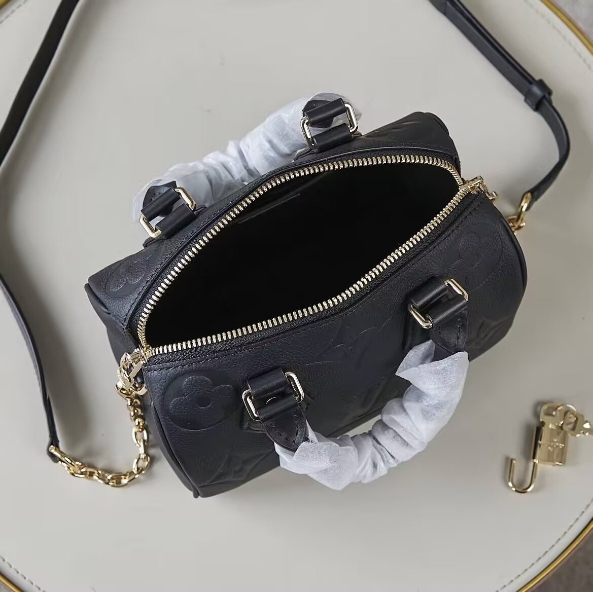 LV Speedy Bandoulière 20 M58953 20x13x12cm
