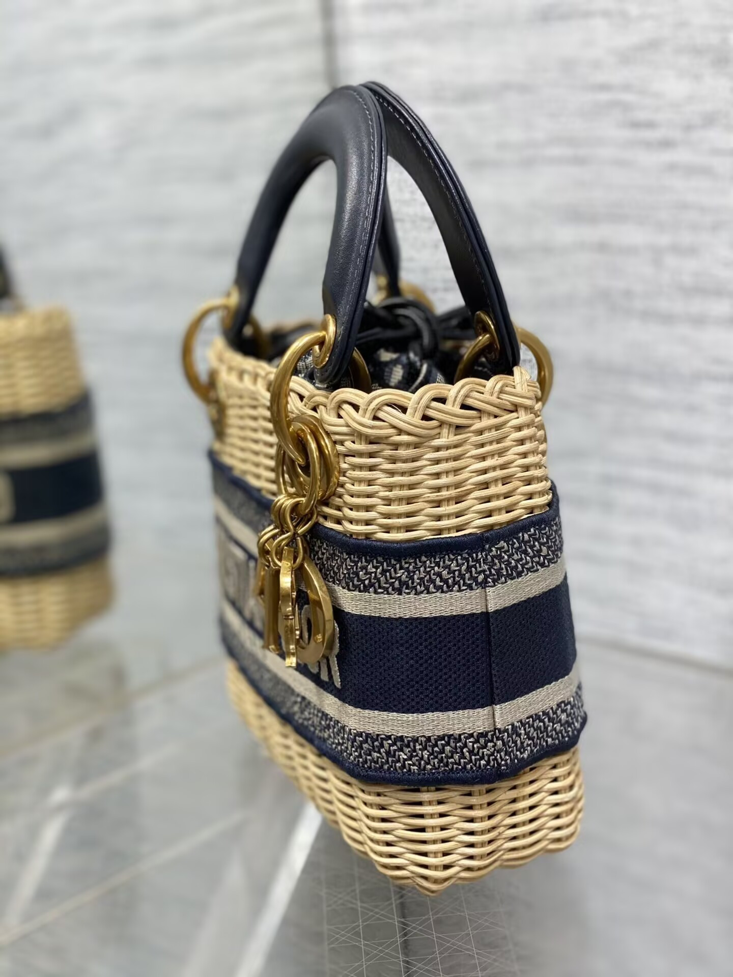 D*or mini lady D*or bag 17x15x7cm