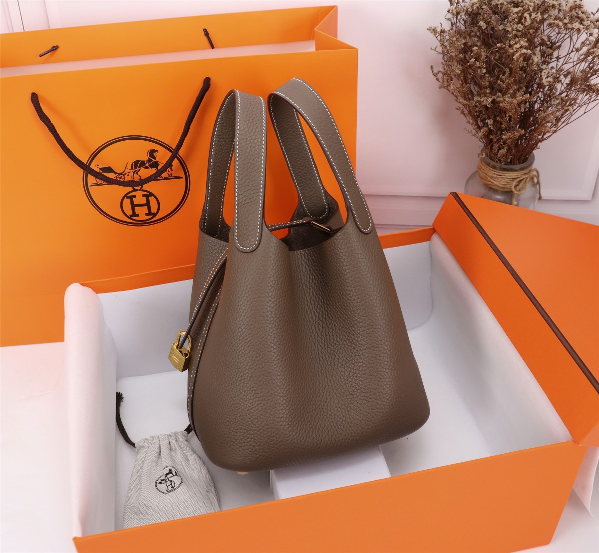 H**mes picotin 18cm without original box