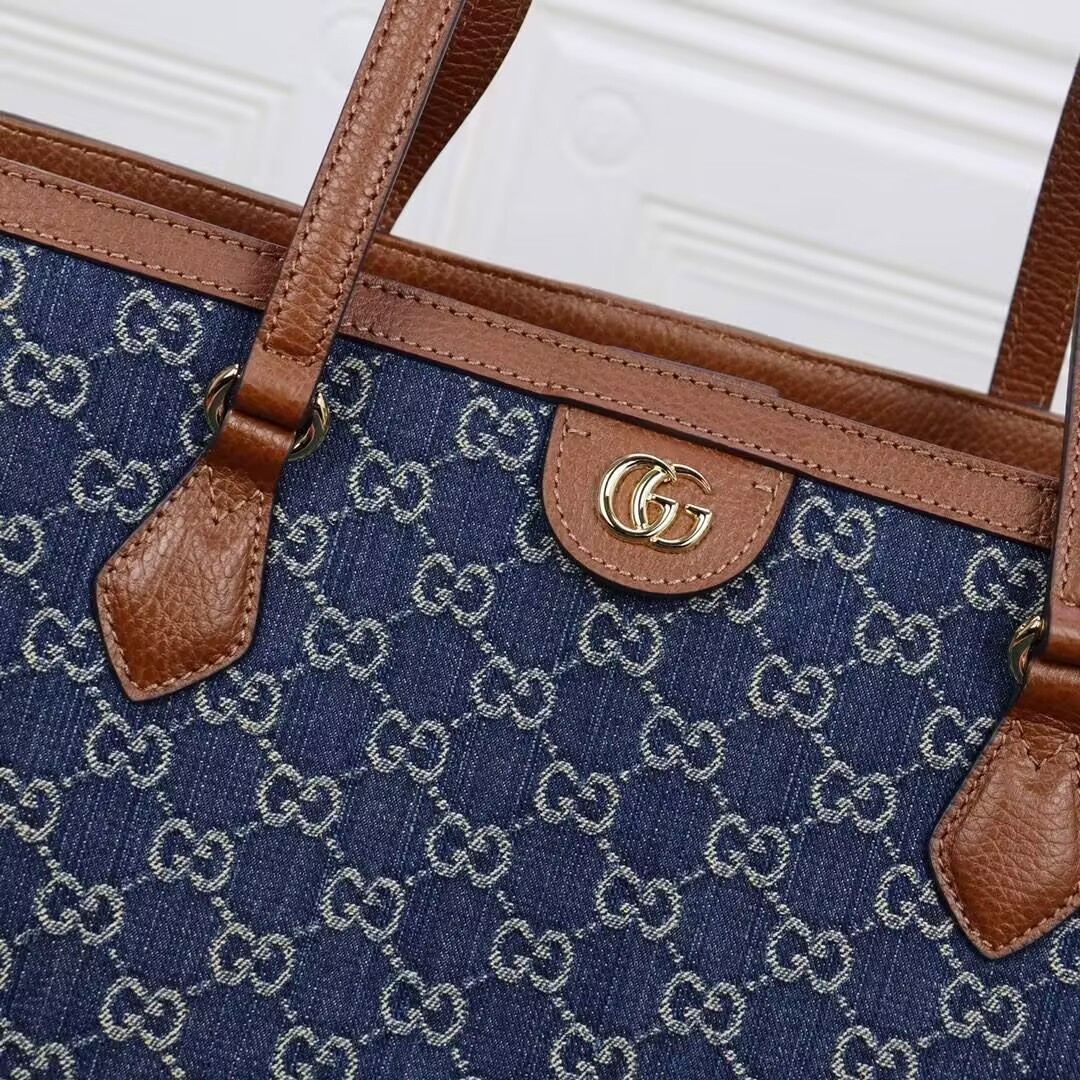 g*u*i De*1m gg monogram medium ophidia shopping tote 38x28x14cm