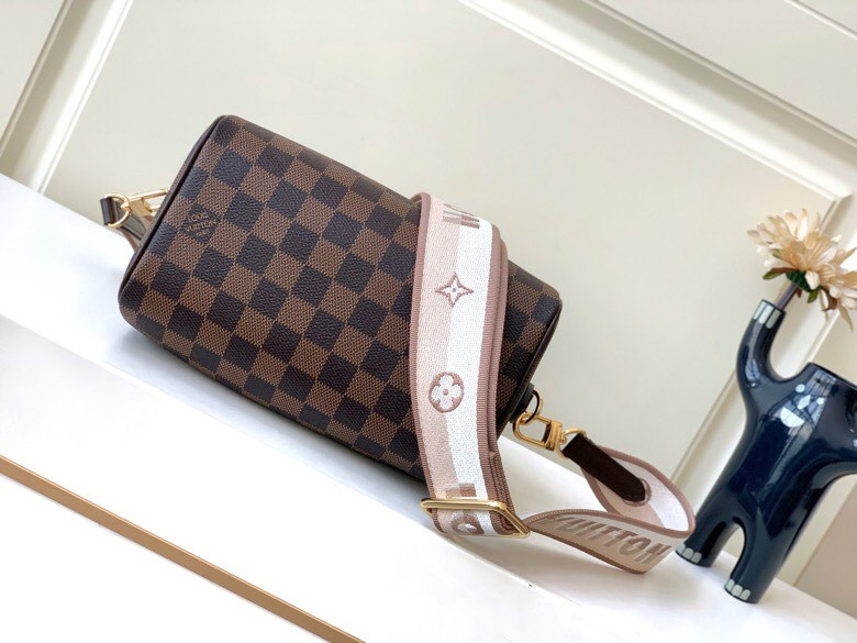 LV Speedy Bandoulière 20  N40489 8.1 x 5.3 x 4.7 inches