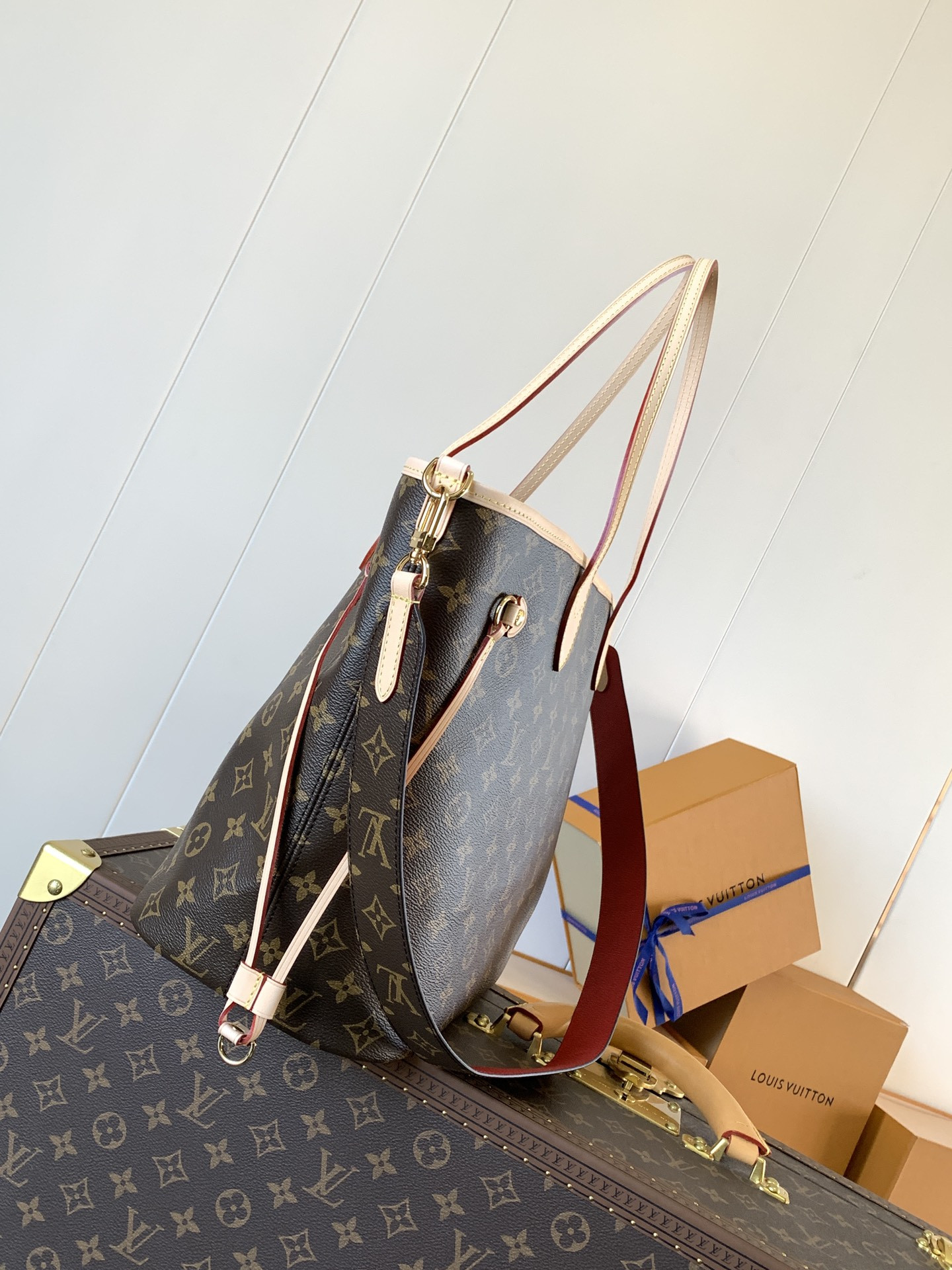 LV Neverfull MM M12096 Without Box 31x28x14cm