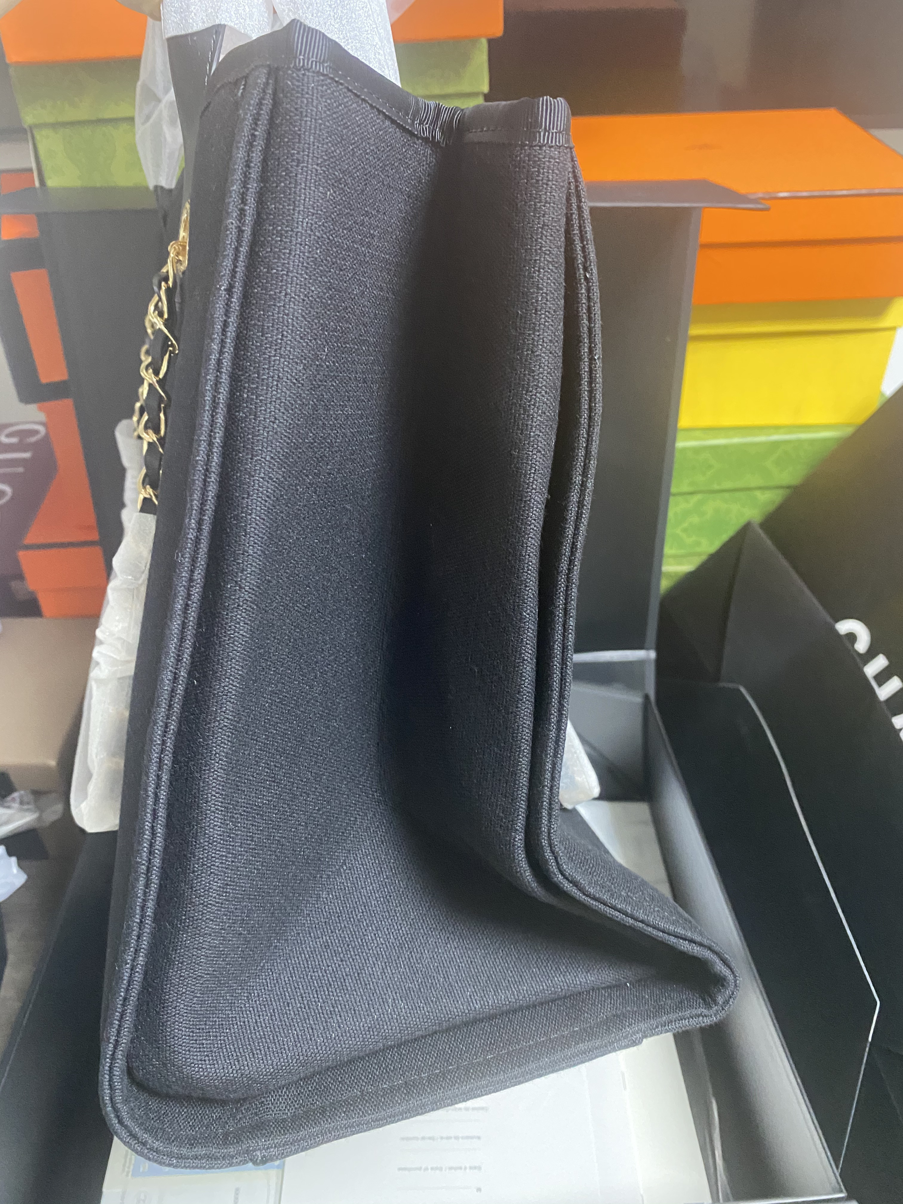 Ch*el shopping bag 30x39x22cm
