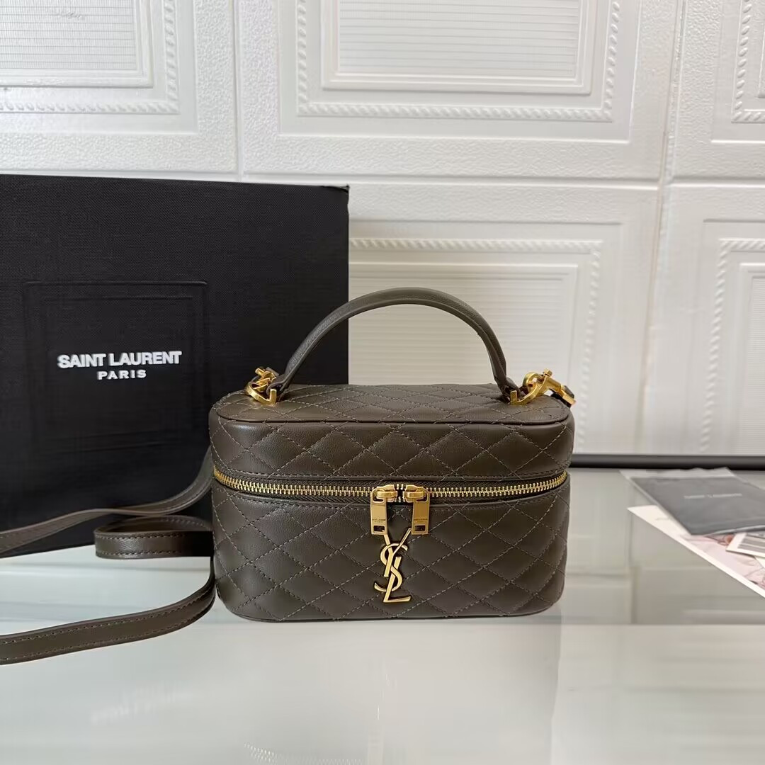 Y*L gaby vanity bag in lambskin 18 x 11 x 6.5 cm