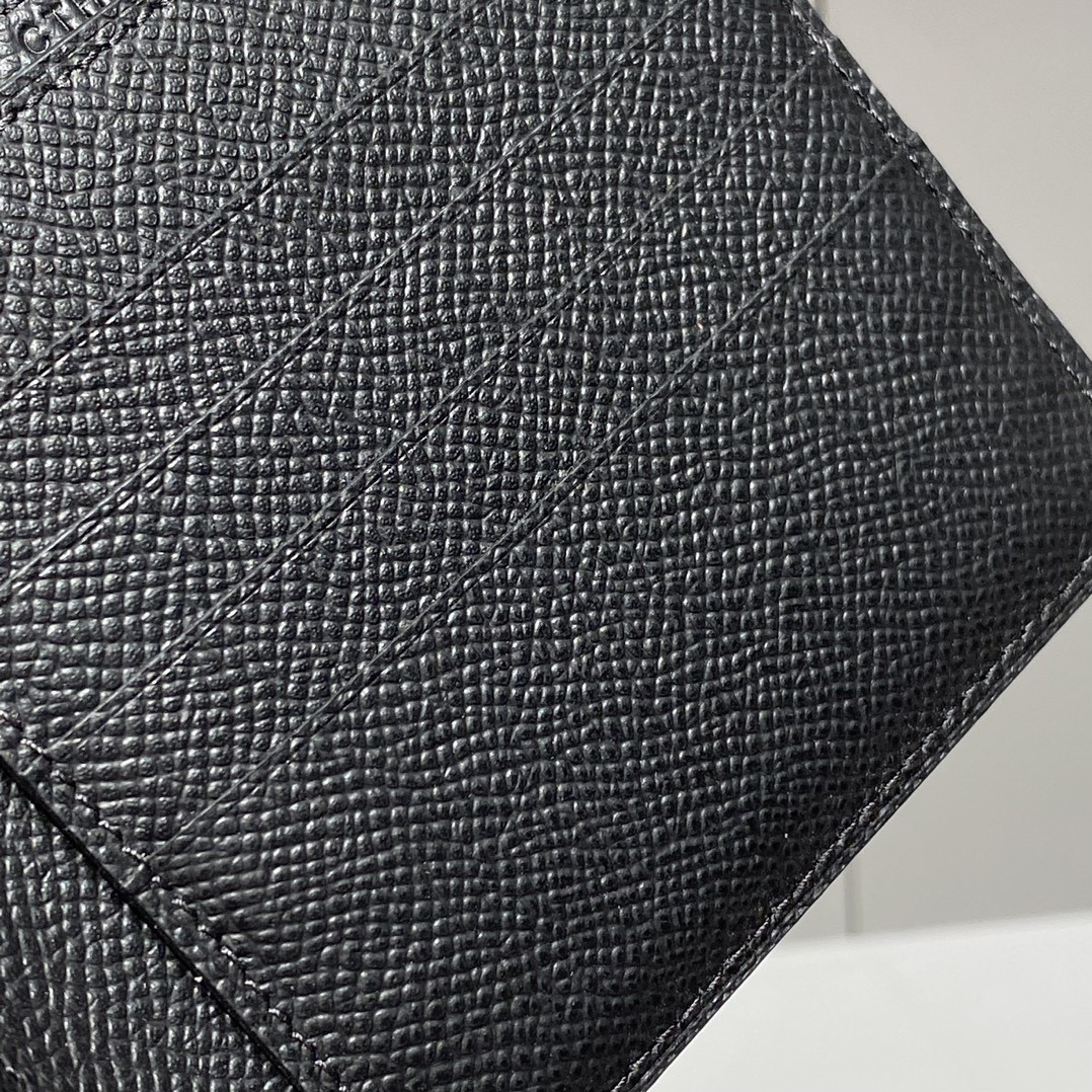 H**mes poker compact wallet
