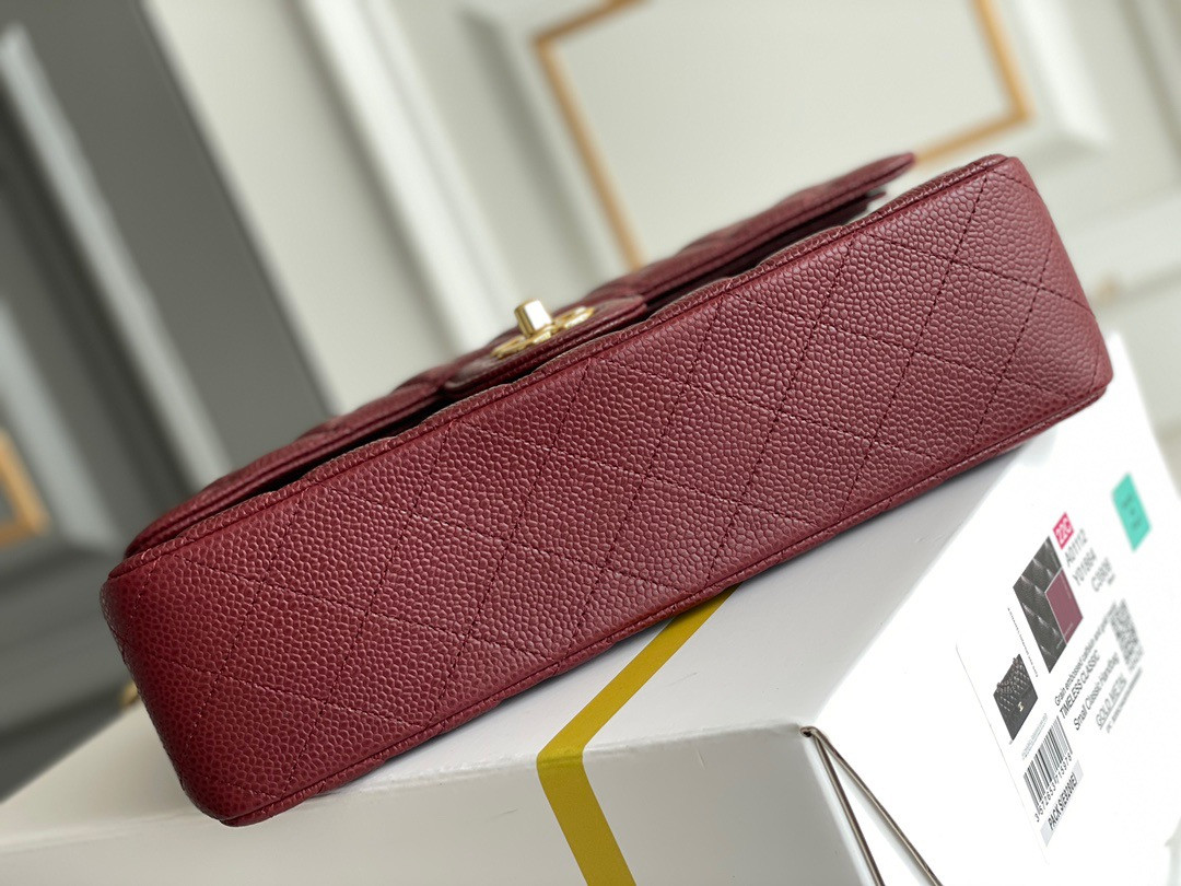 Ch*el classic handbag 15.5 × 25.5 × 6.5 cm