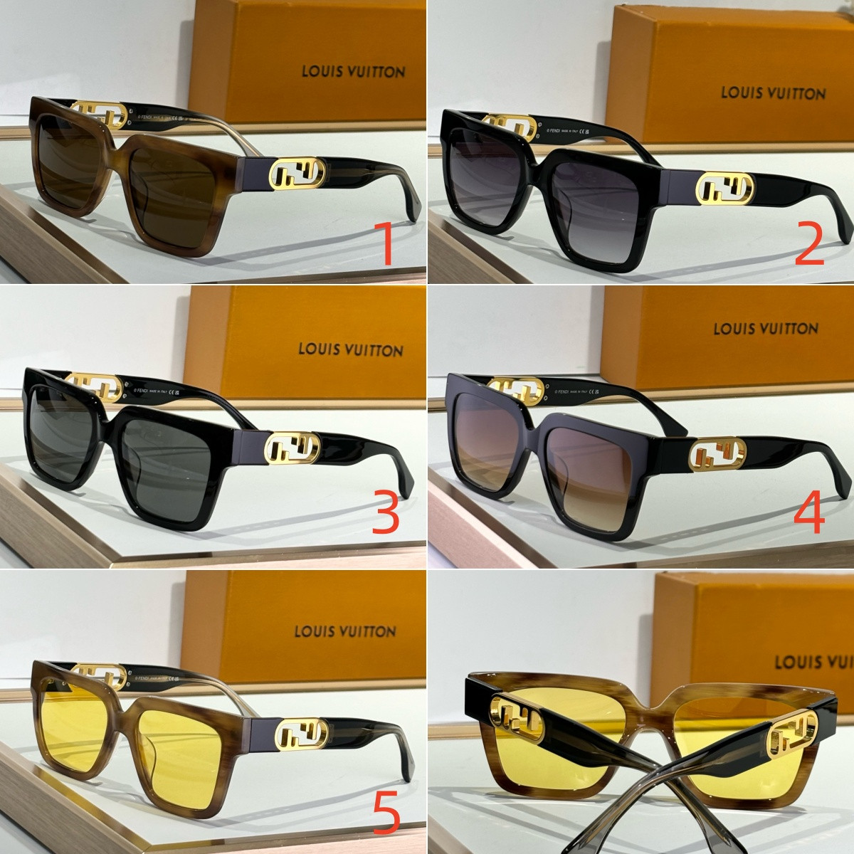 F**di glasses fe40180 51-19-145